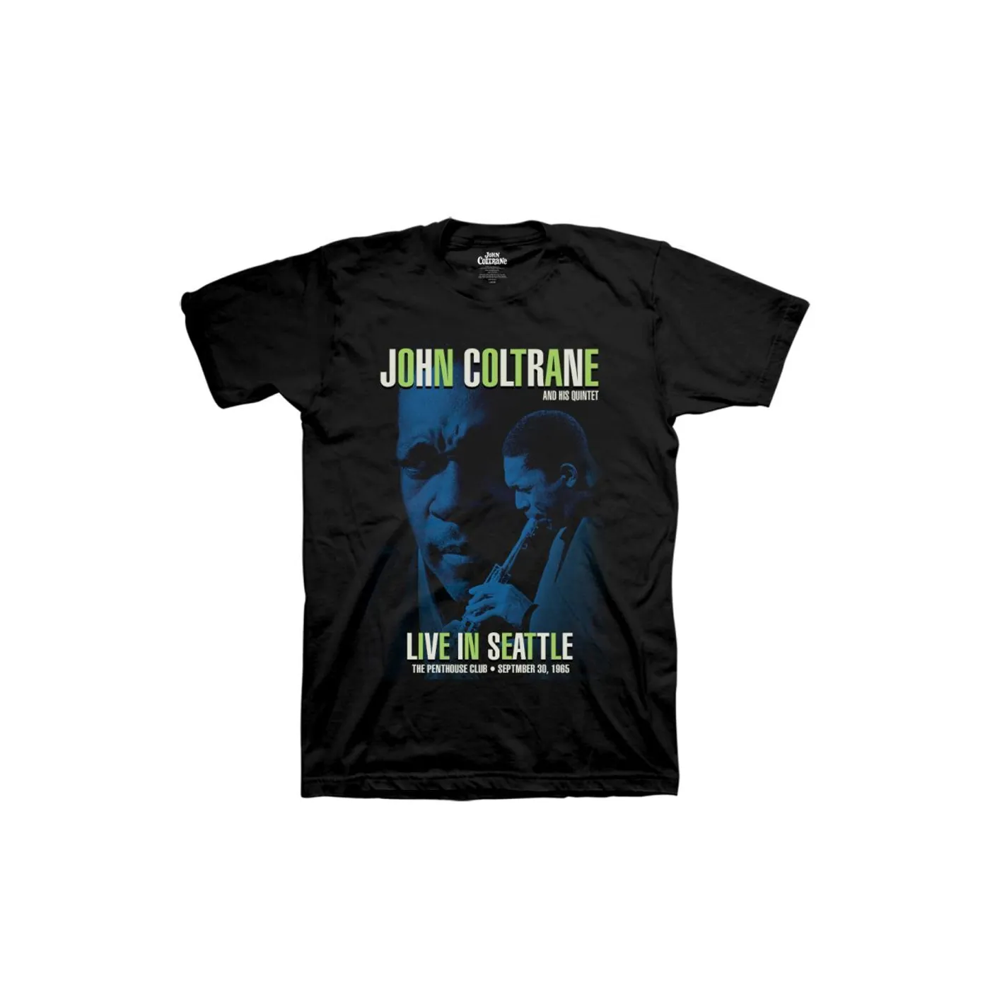 John Coltrane Live in Seattle Short Sleeve T-Shirt