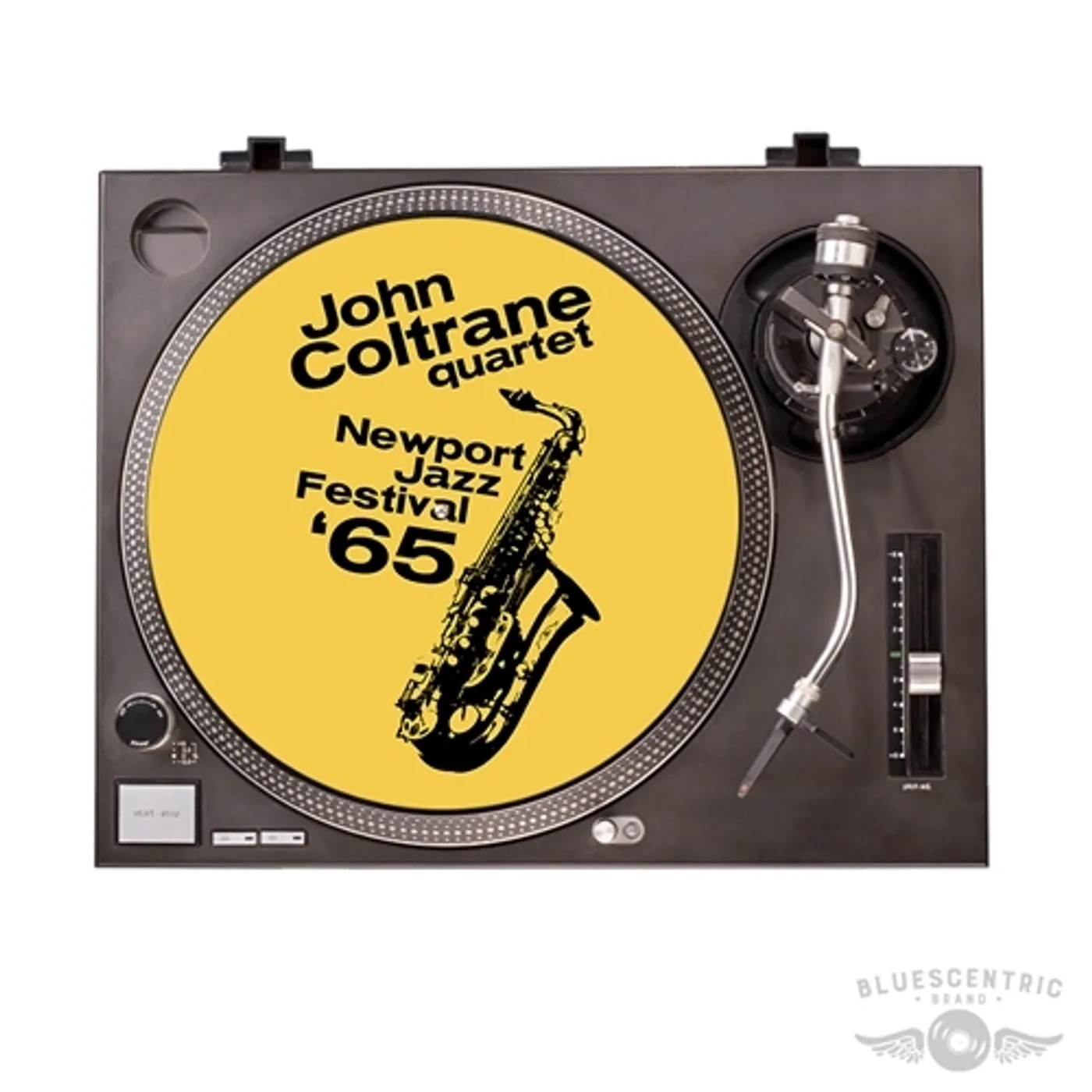 John Coltrane At Newport Jazz Festival Turntable Slip Mat