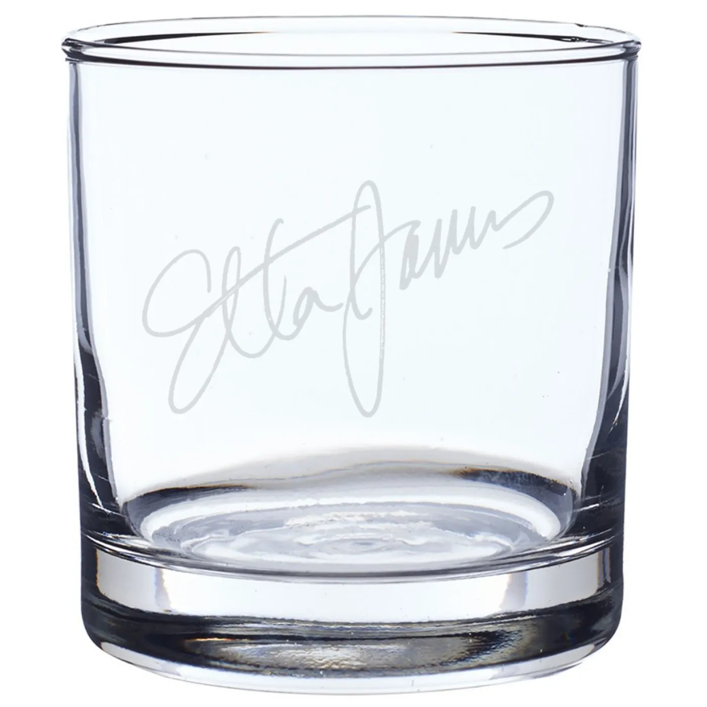 Etta James Signature Rocks Glass