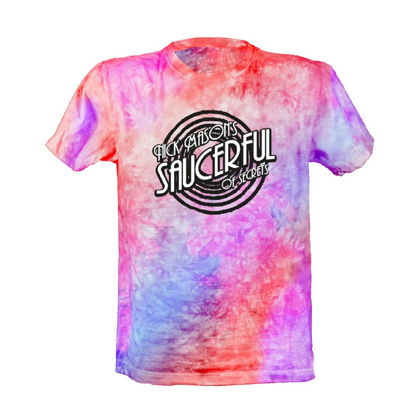 Nick Mason's Saucerful Of Secrets Tour Tie Dye Logo T-Shirt