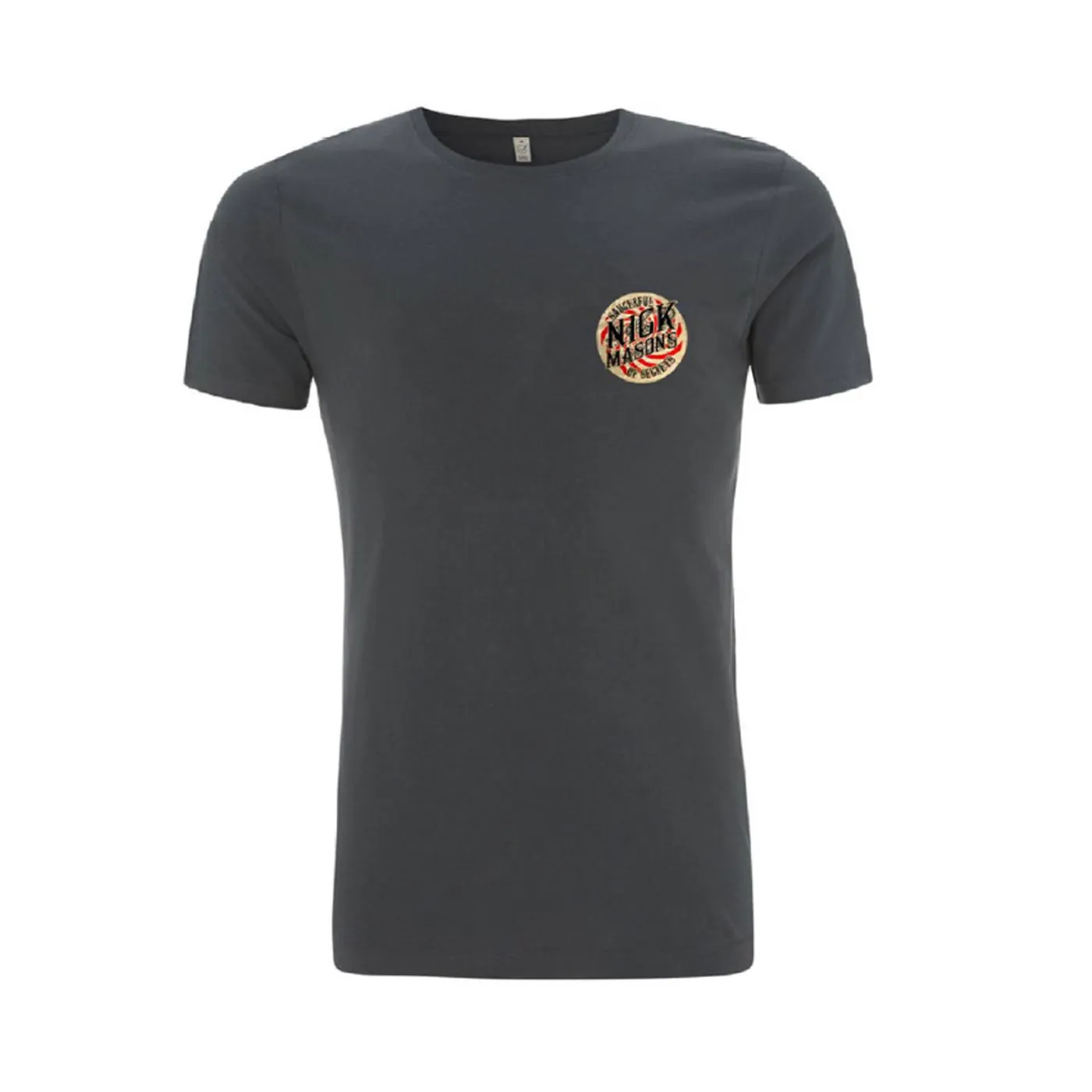 Nick Mason's Saucerful Of Secrets Tour Left Logo Grey Tour T-Shirt