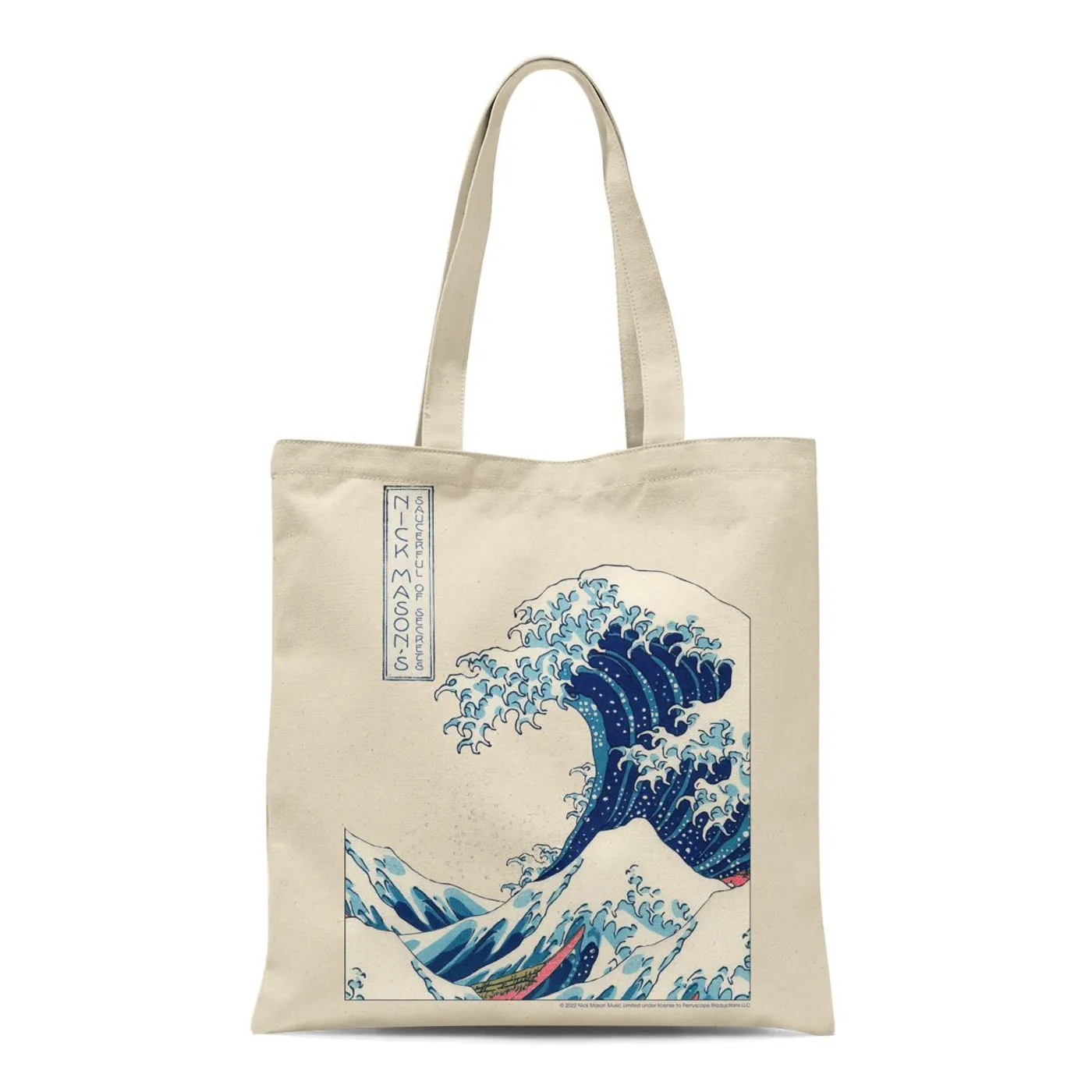 Nick Mason's Saucerful of Secrets Nick Mason Hokusai Tote Bag