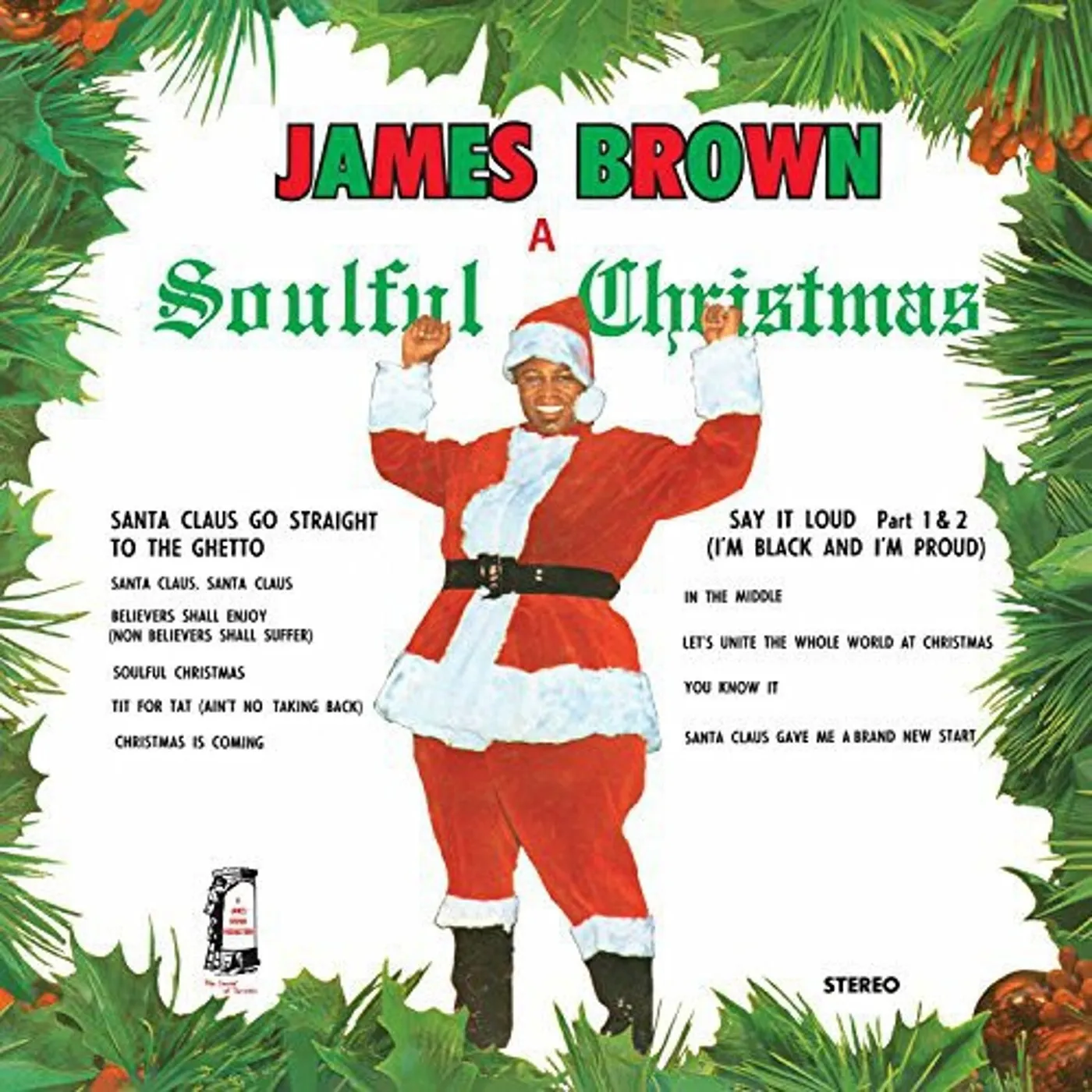 James Brown Soulful Christmas LP (Vinyl)