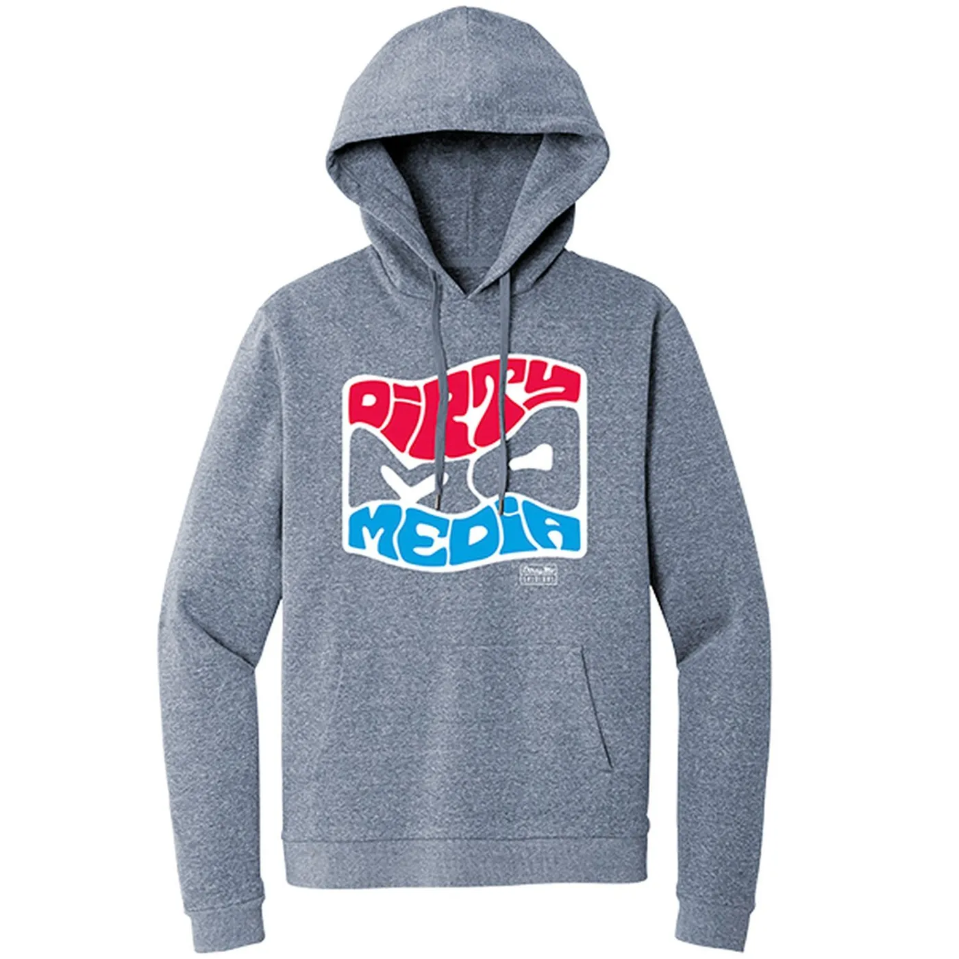 Dirty Mo Media Navy Wave Hoodie