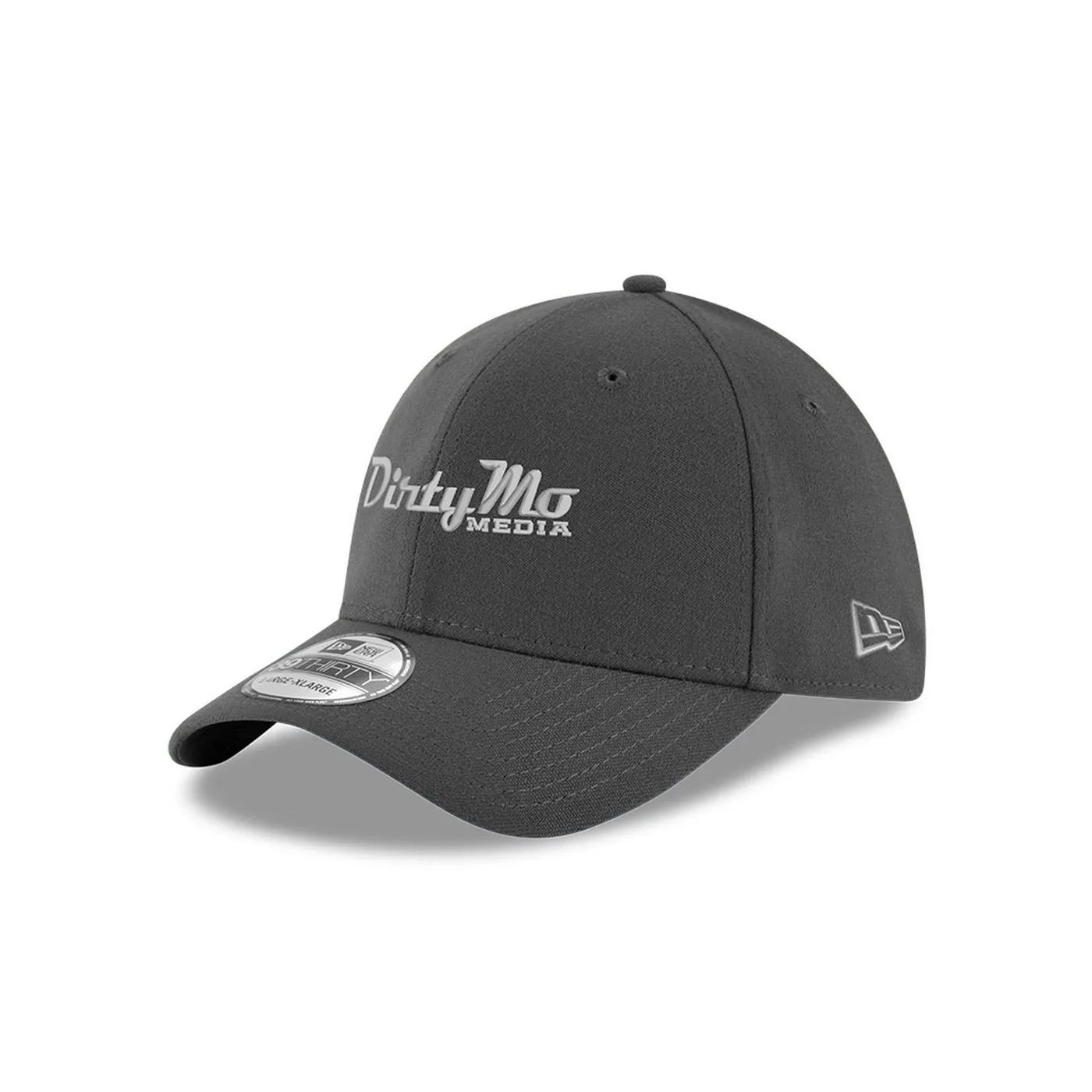 Dirty Mo Media Graphite Gray New Era 39THIRTY Cap