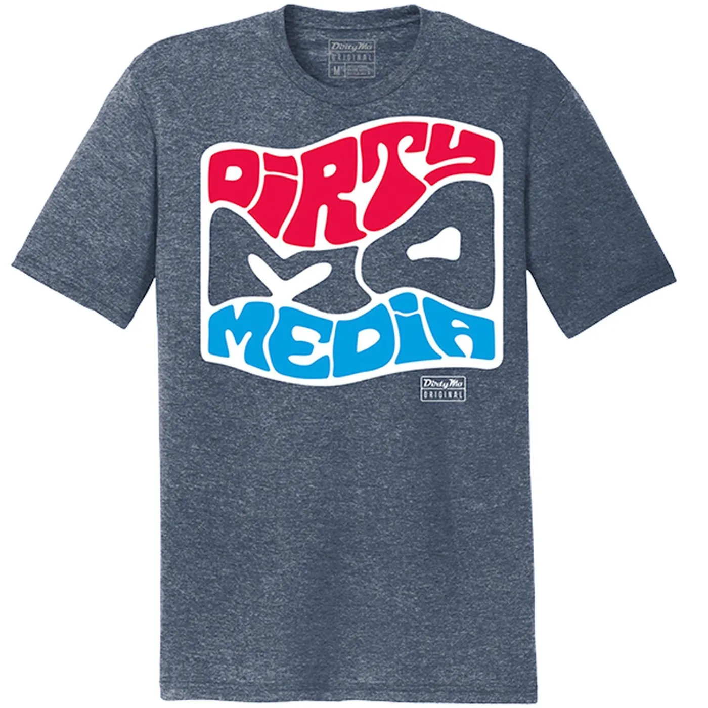 Dirty Mo Media Blue Wave T-shirt