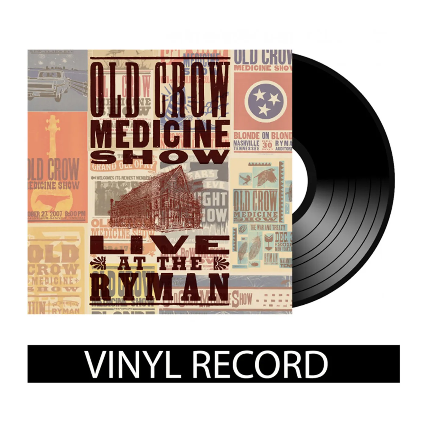 Old Crow Medicine Show Live at the Ryman Vinyl
