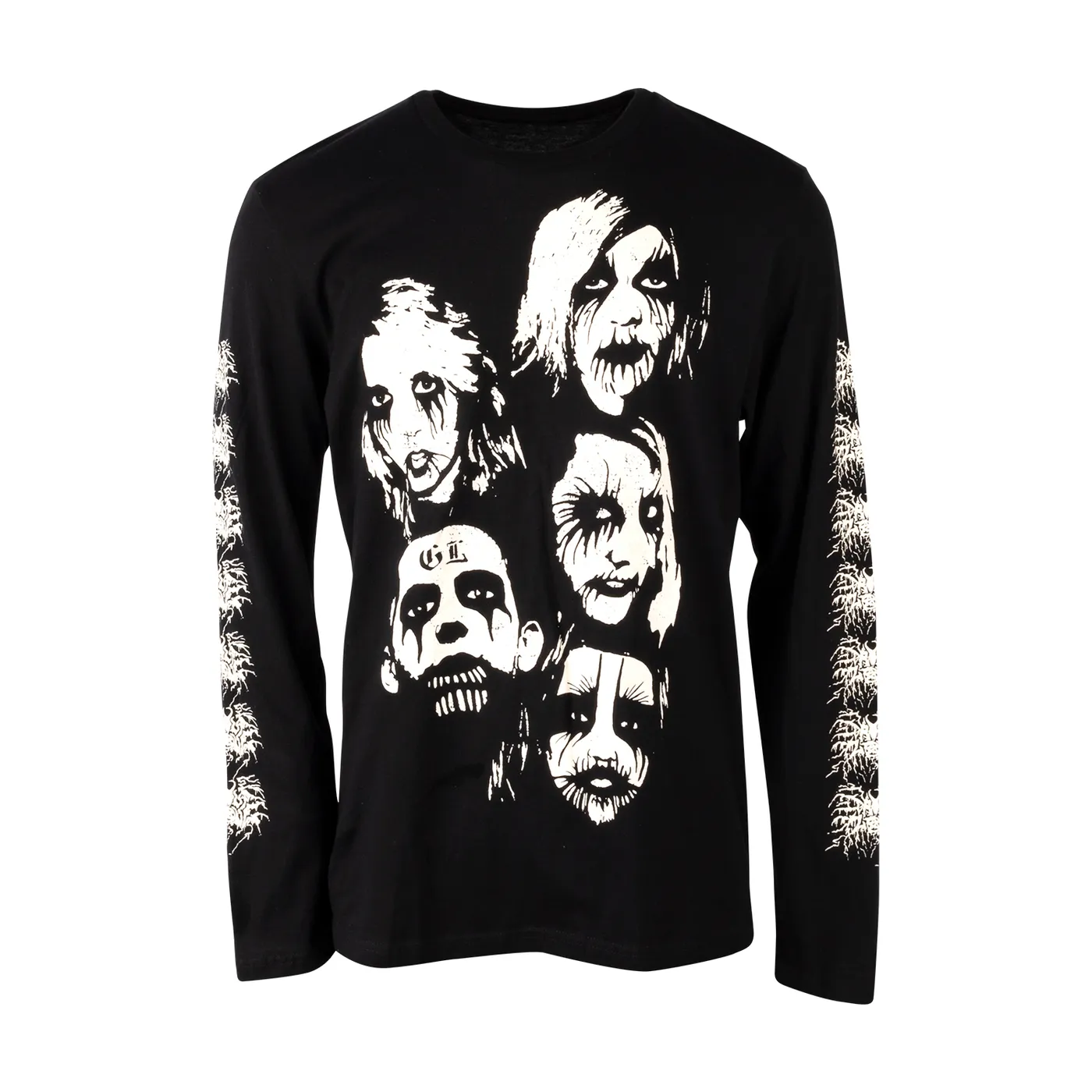 GROUPLOVE Black Metal Crewneck Longsleeve Tee