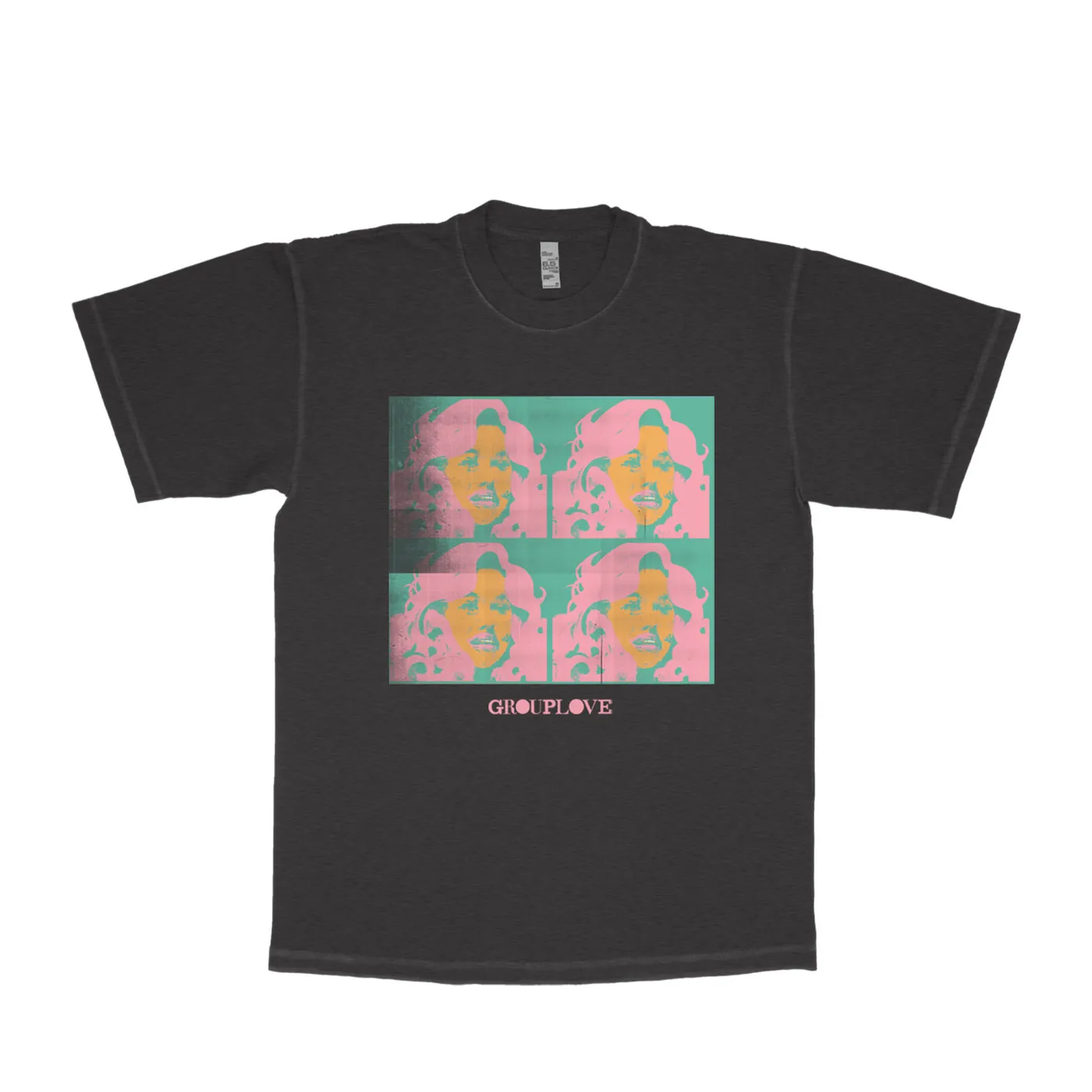 GROUPLOVE Cover Art Quad Tee Black