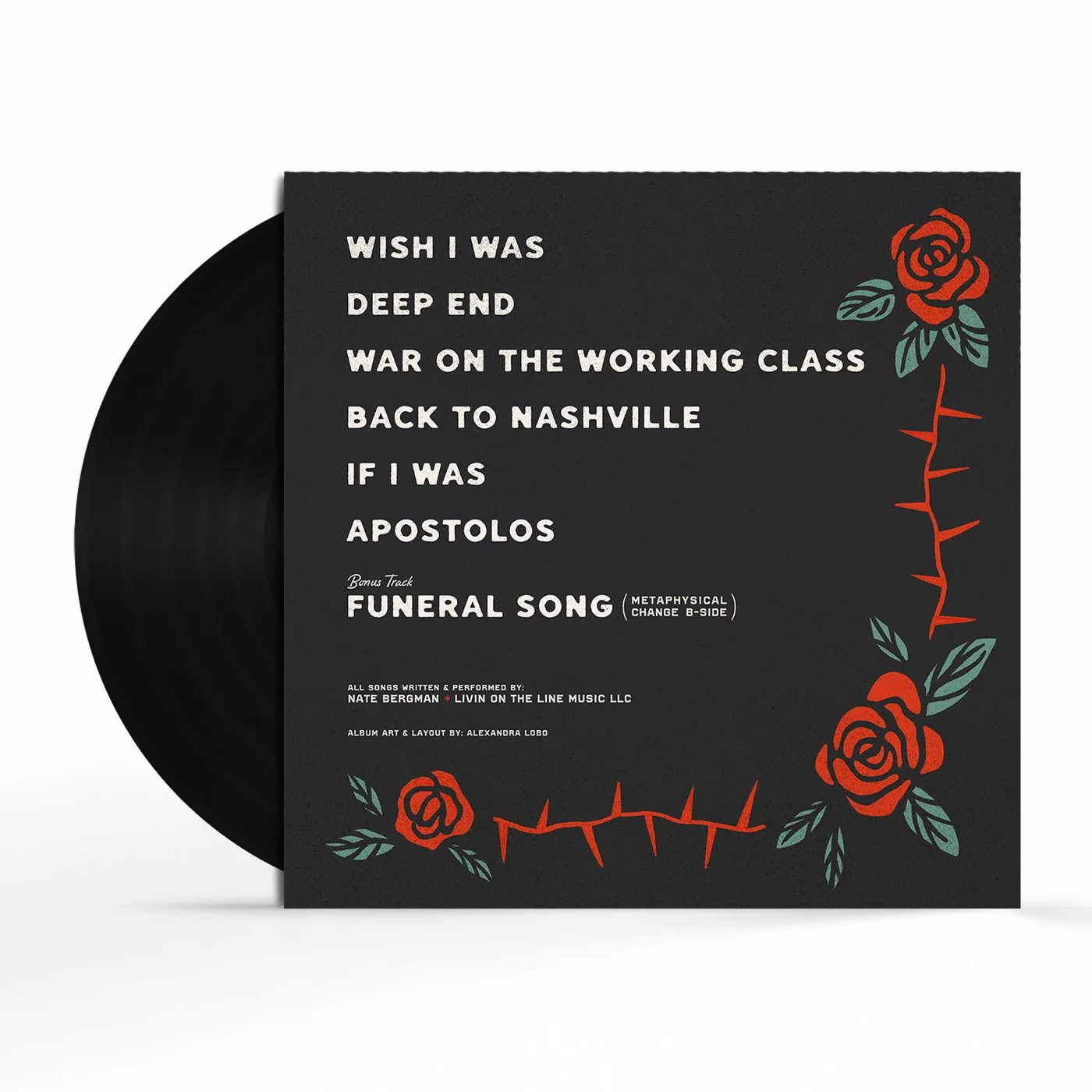 Nate Bergman Wish I Was Vinyl (Limited-Edition)