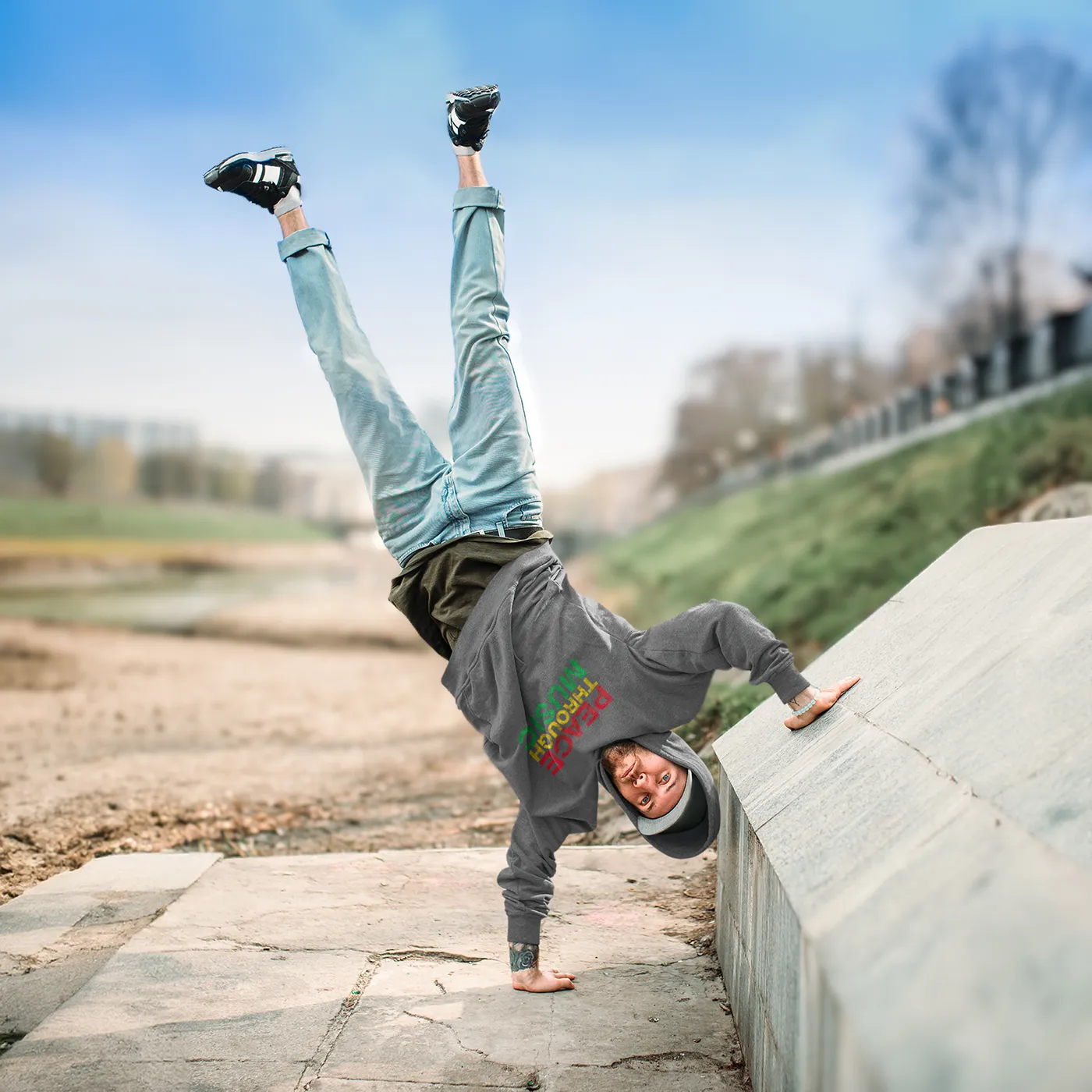 Playing For Change Peace Through Music Pullover Fleece