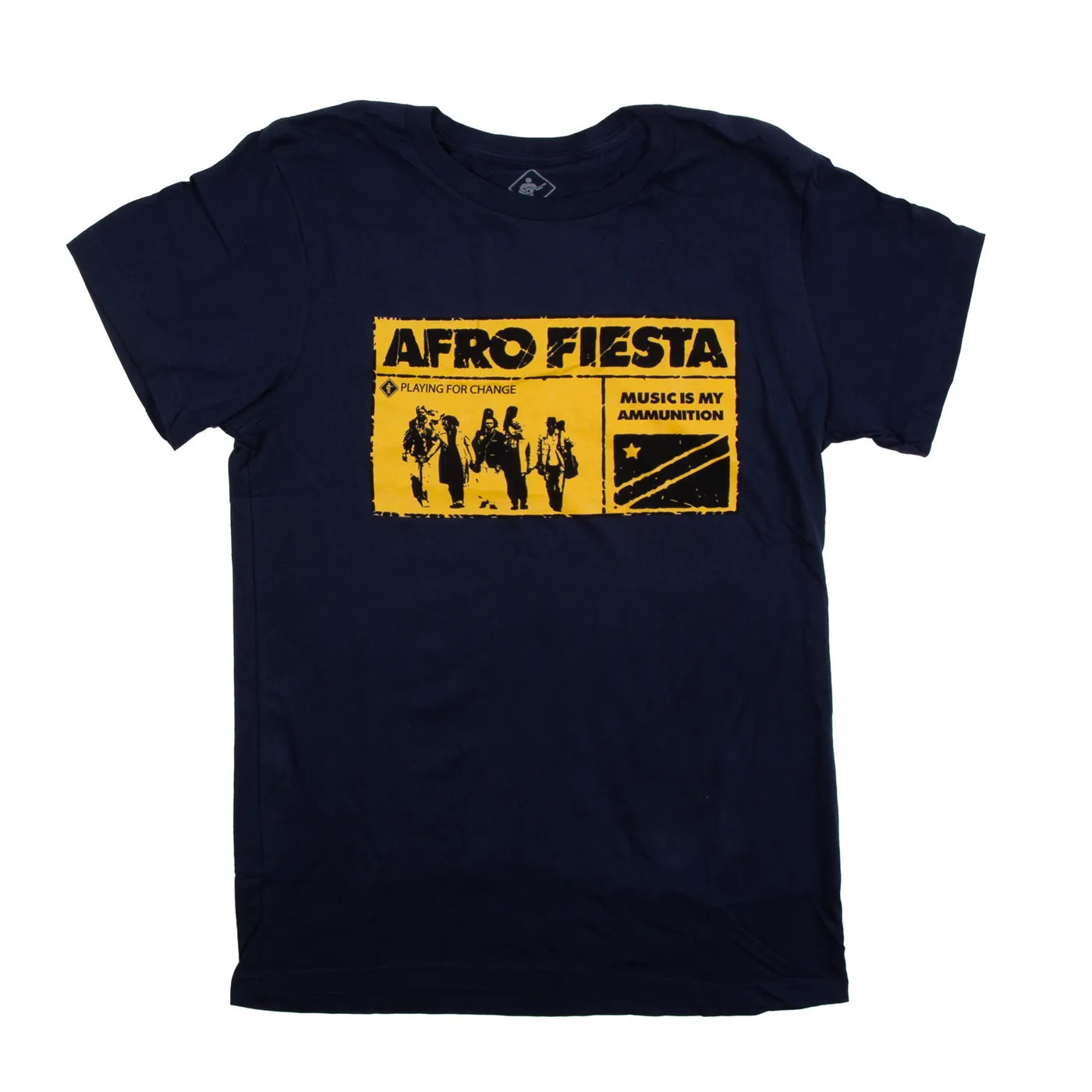 Playing For Change Afro Fiesta T-Shirt Navy