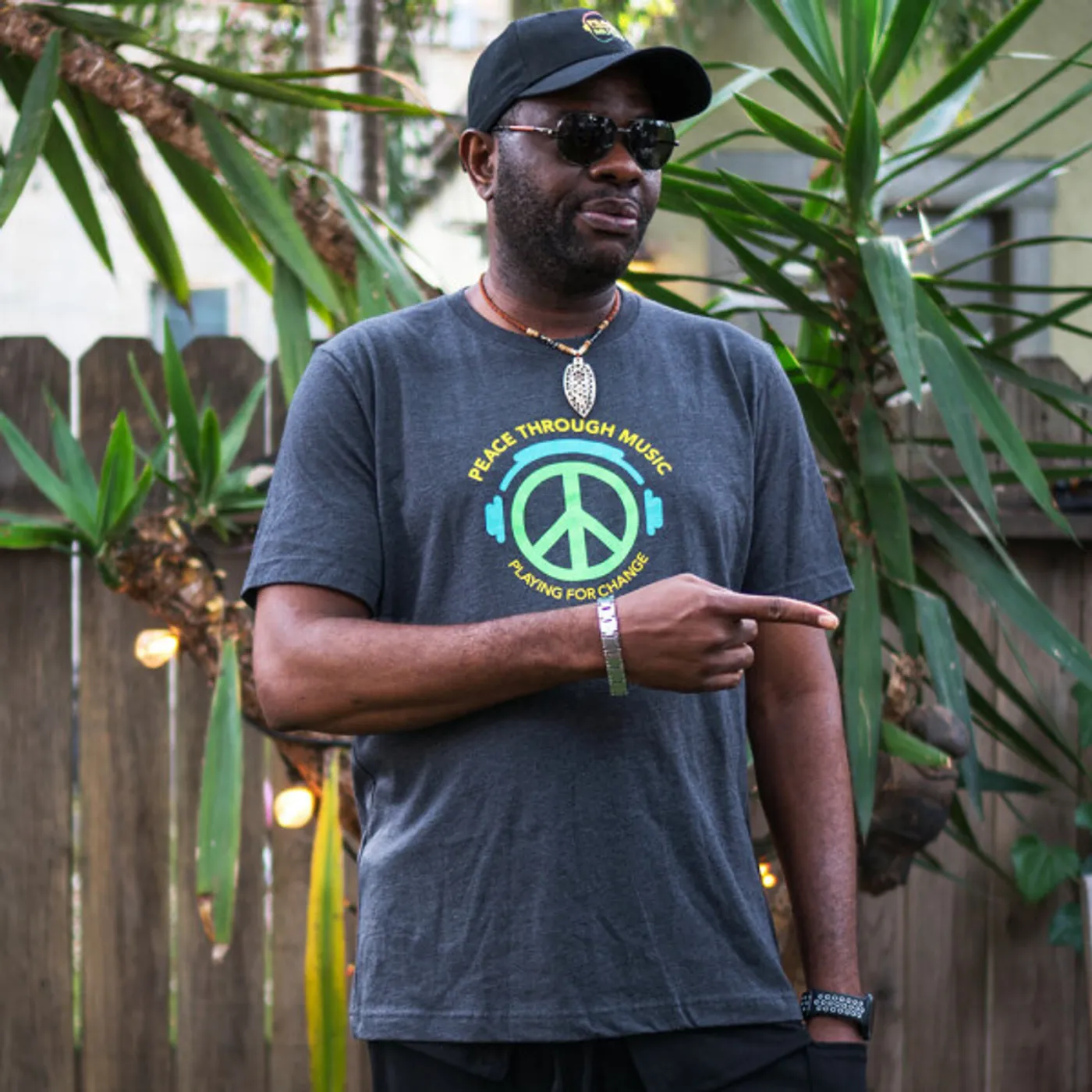 Playing For Change Peace Symbol T-Shirt