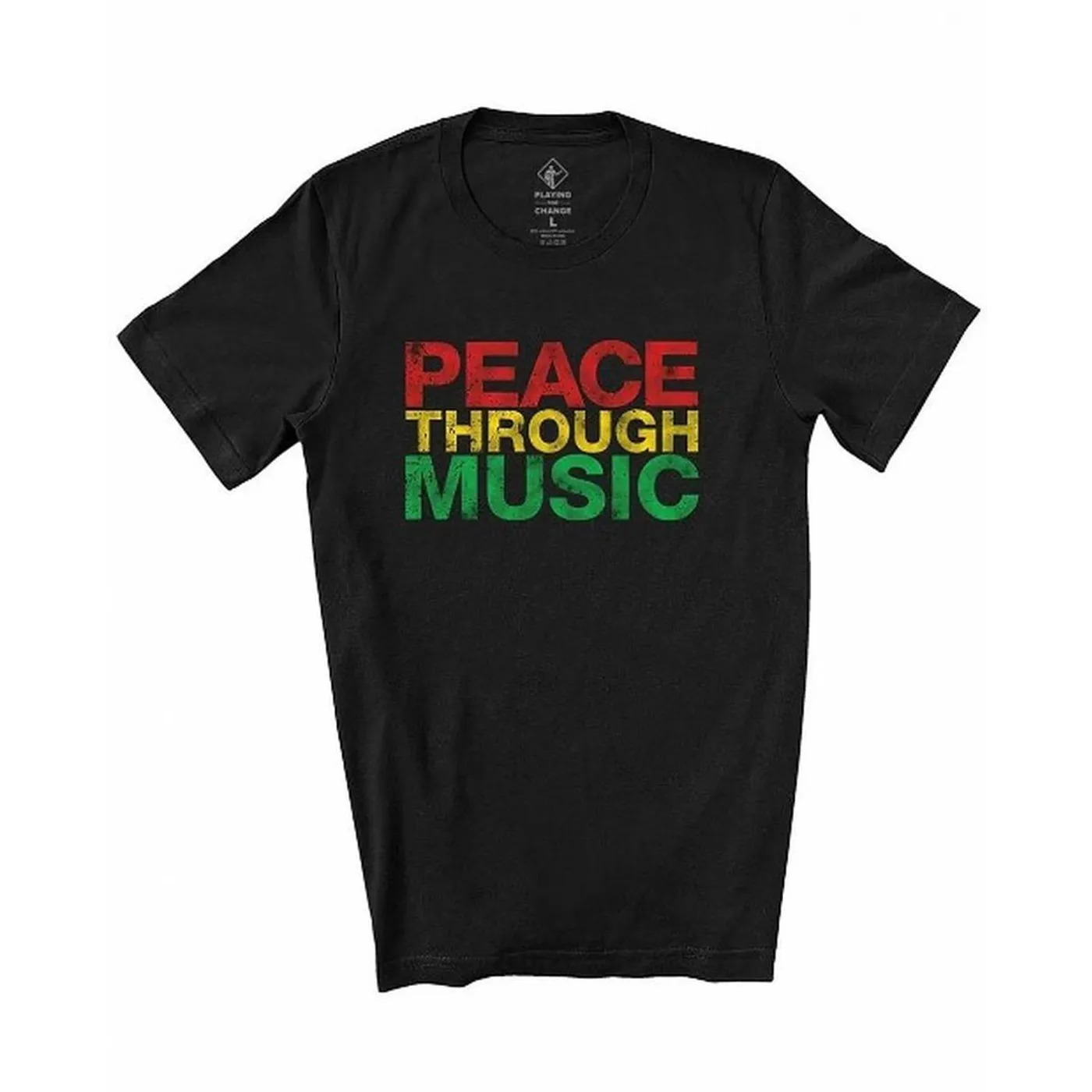 Playing For Change Peace Through Music Black T-Shirt