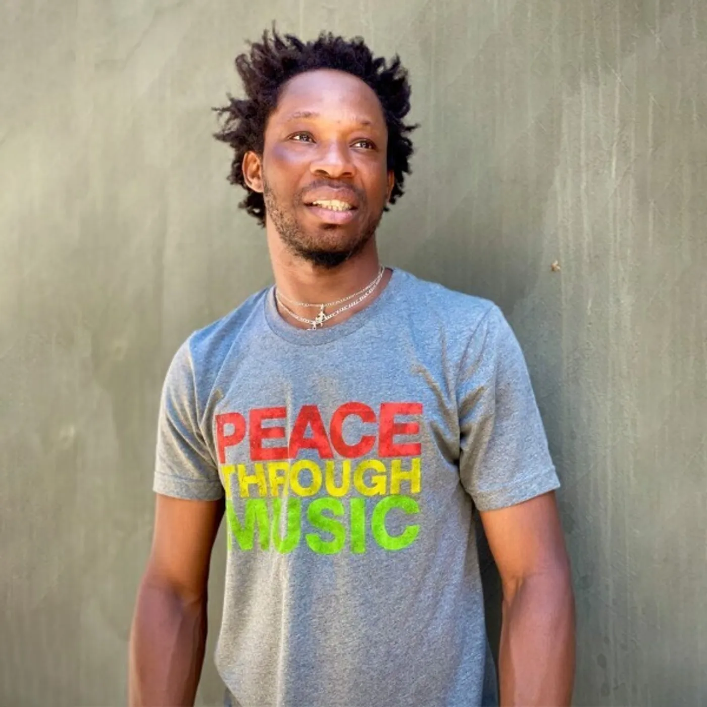 Playing For Change Peace Through Music Deep Heather T-Shirt