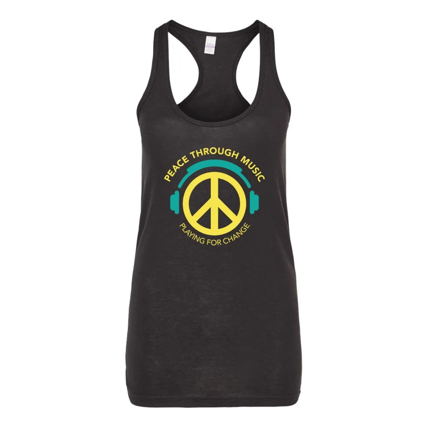 Playing For Change Peace Headphones Women's Tank Top - Black