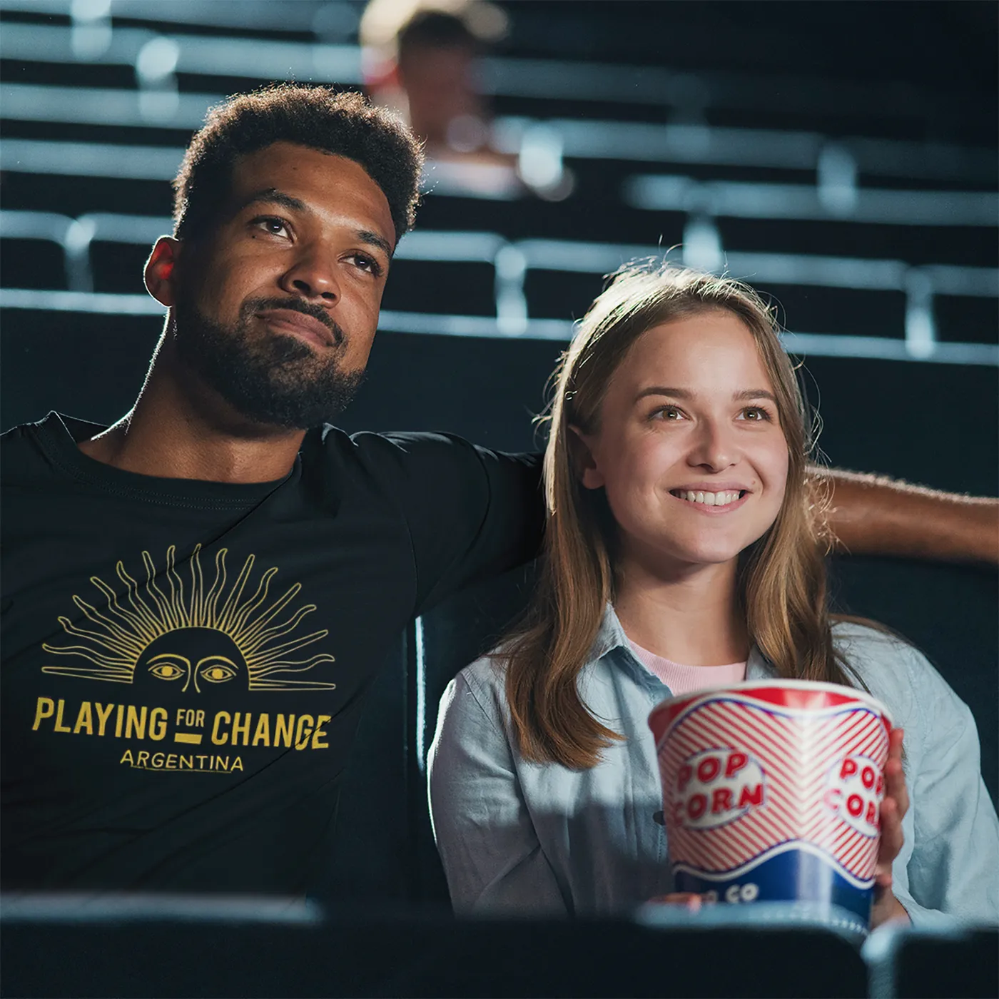 Playing For Change Argentina Sun Logo T-Shirt