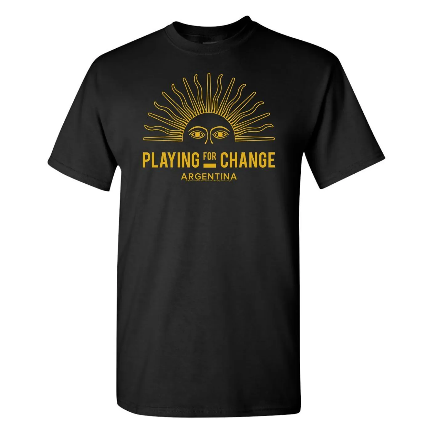 Playing For Change Argentina Sun Logo T-Shirt