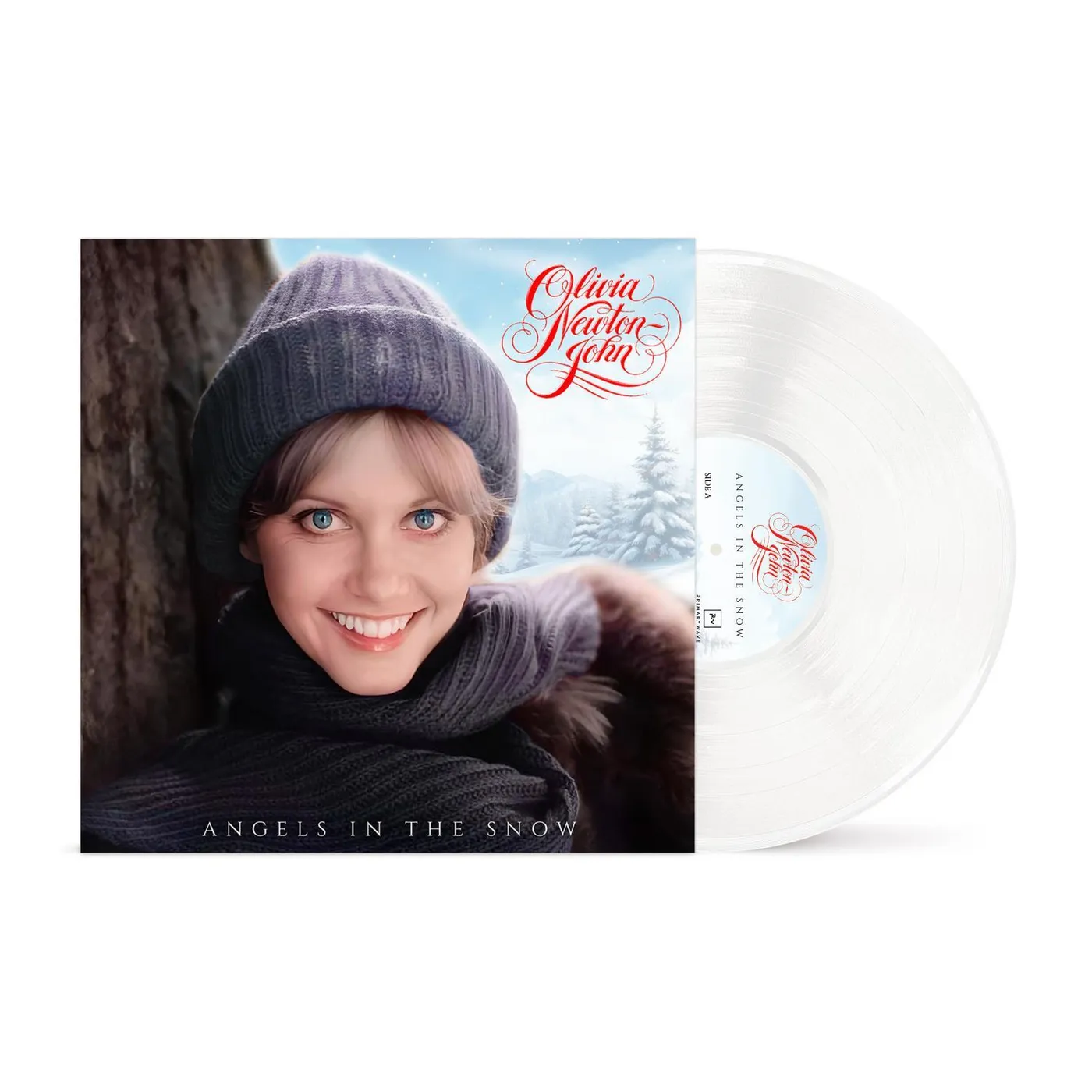 Olivia Newton-John Angels In The Snow Snowy White LP (Vinyl)