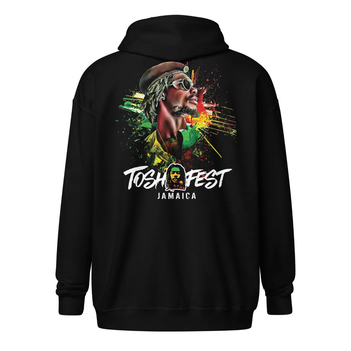 Peter Tosh Limited Edition Tosh Fest Zip Up Hoodie