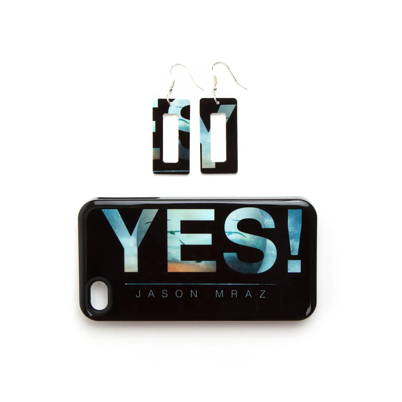 Jason Mraz YES! Mobile Phone Case Earrings