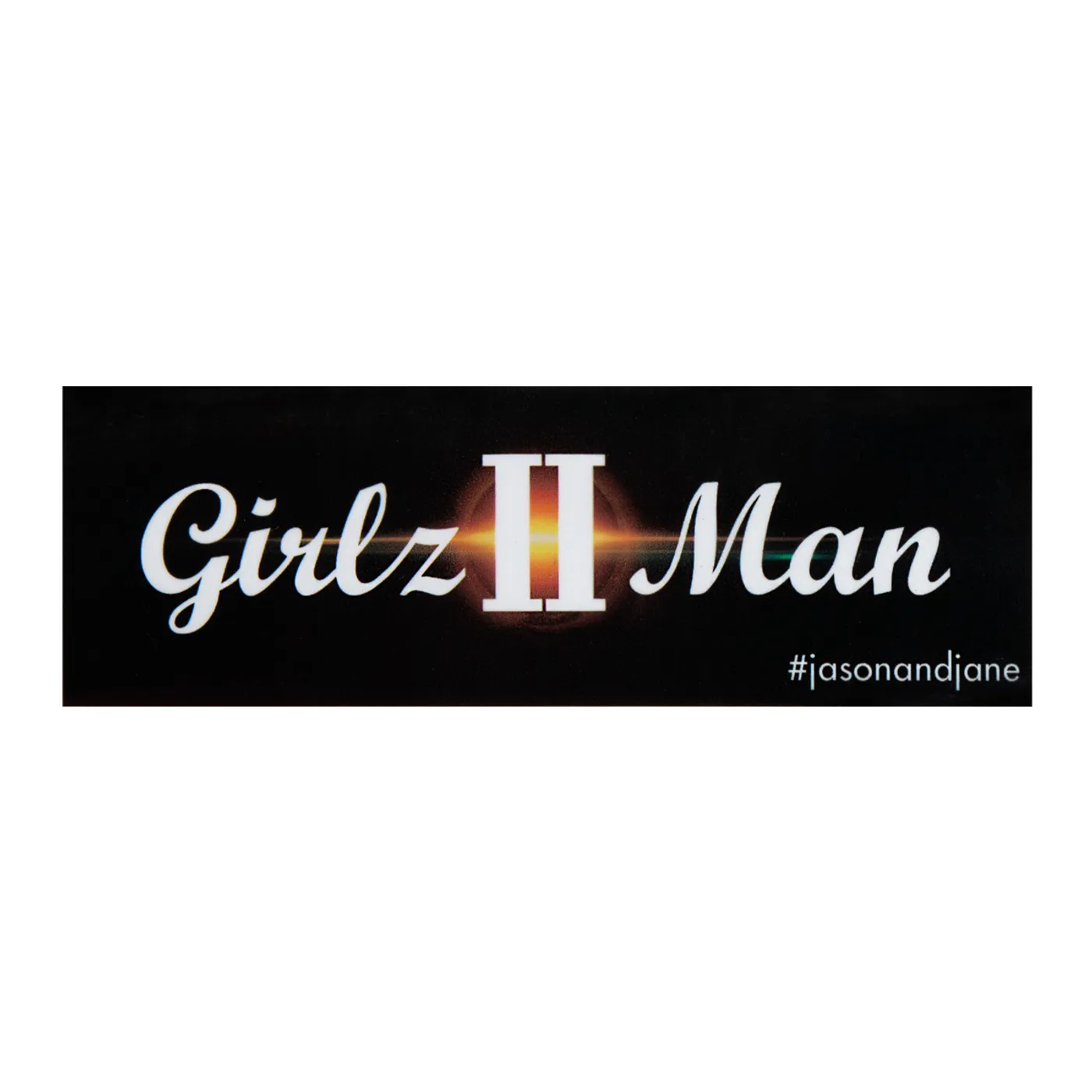 Jason Mraz Girlz II Man Sticker