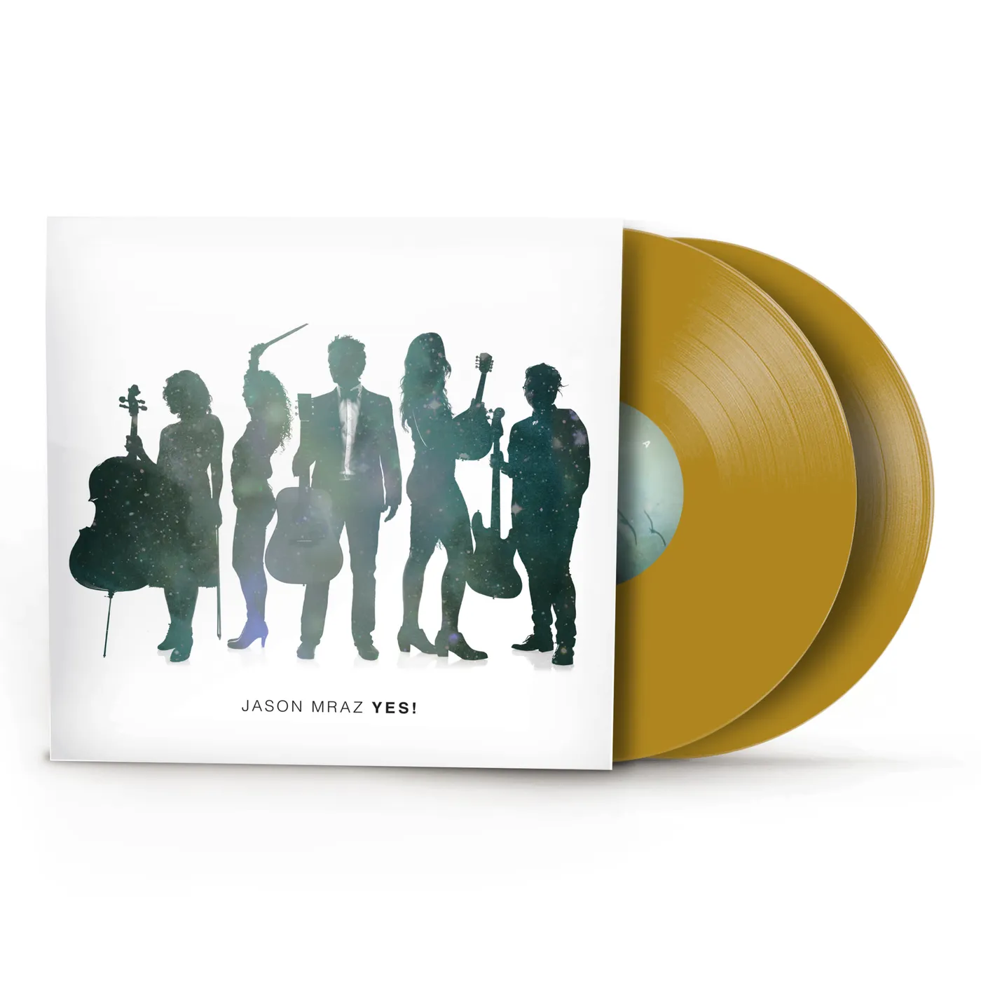 Jason Mraz YES! (Deluxe Edition) 2-LP Limited Edition Gold Vinyl [2024]