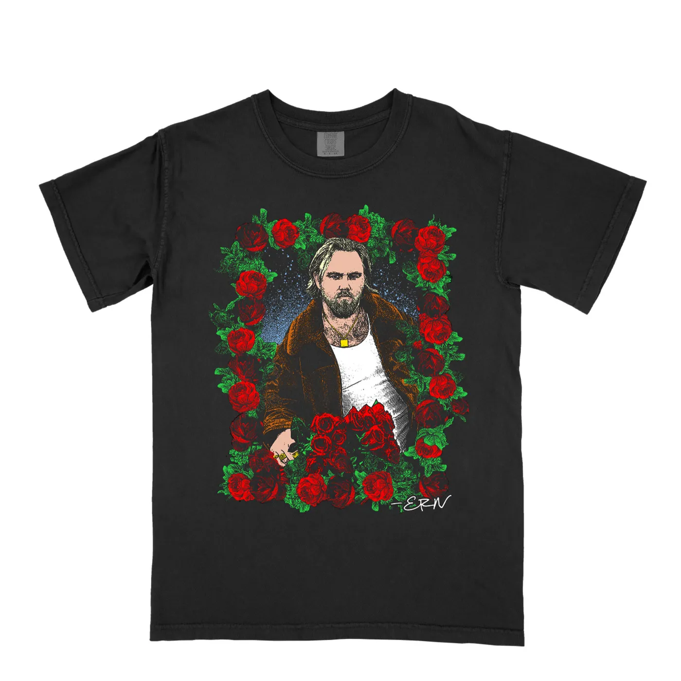 ERNEST Photo Flowers Tee