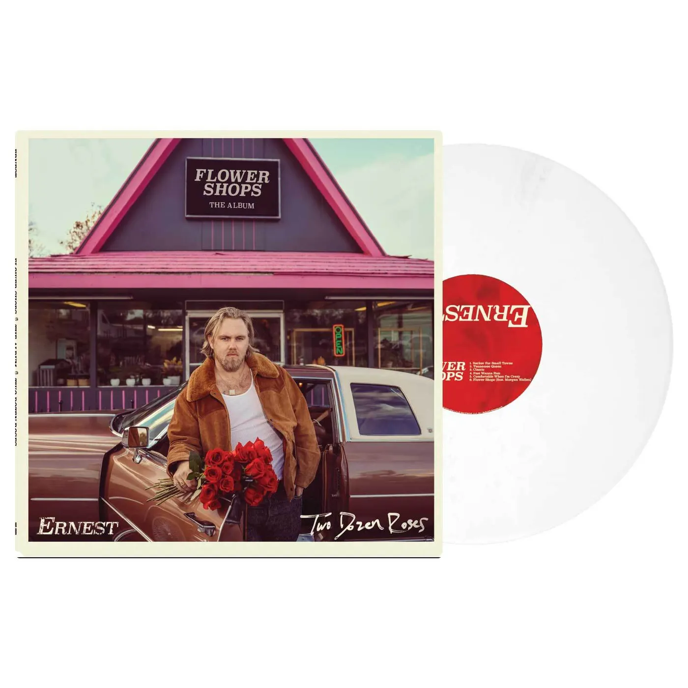 ERNEST Two Dozen Roses Pearl Snap Edition Vinyl