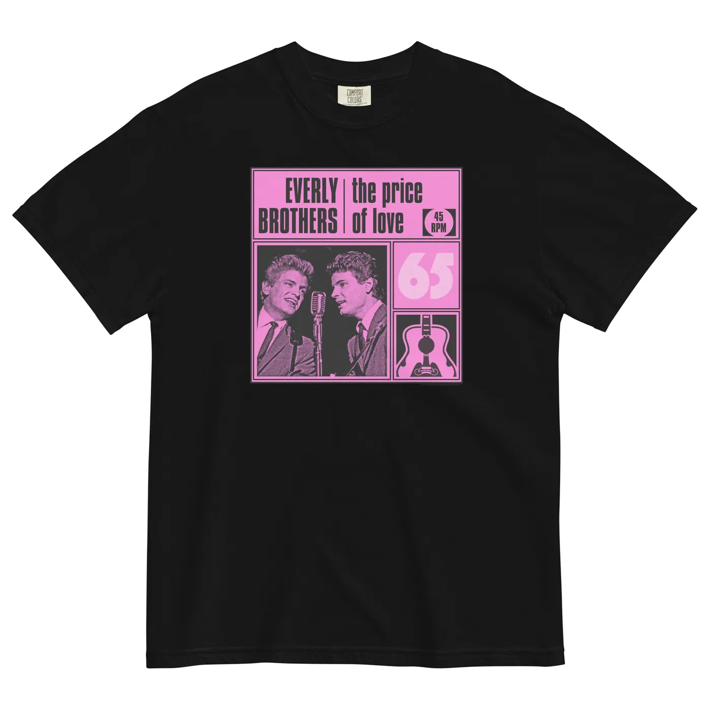 The Everly Brothers Pink The Price of Love T-Shirt