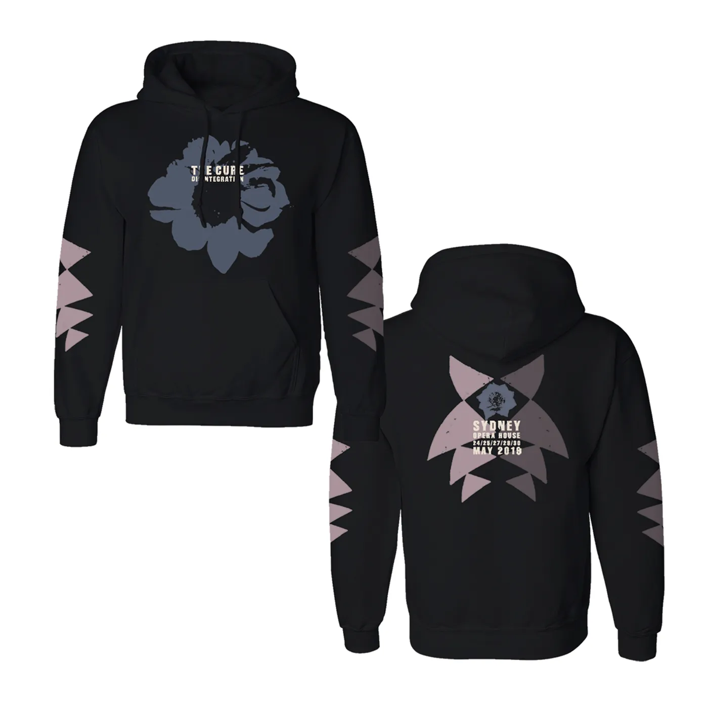 The Cure Sydney Opera House Black Pullover Hood