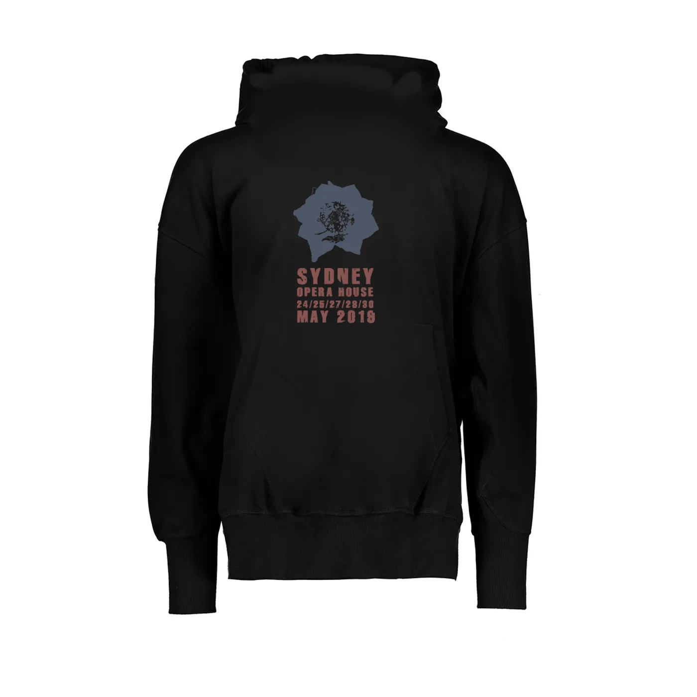 The Cure Sydney Opera House Black Pullover Hood