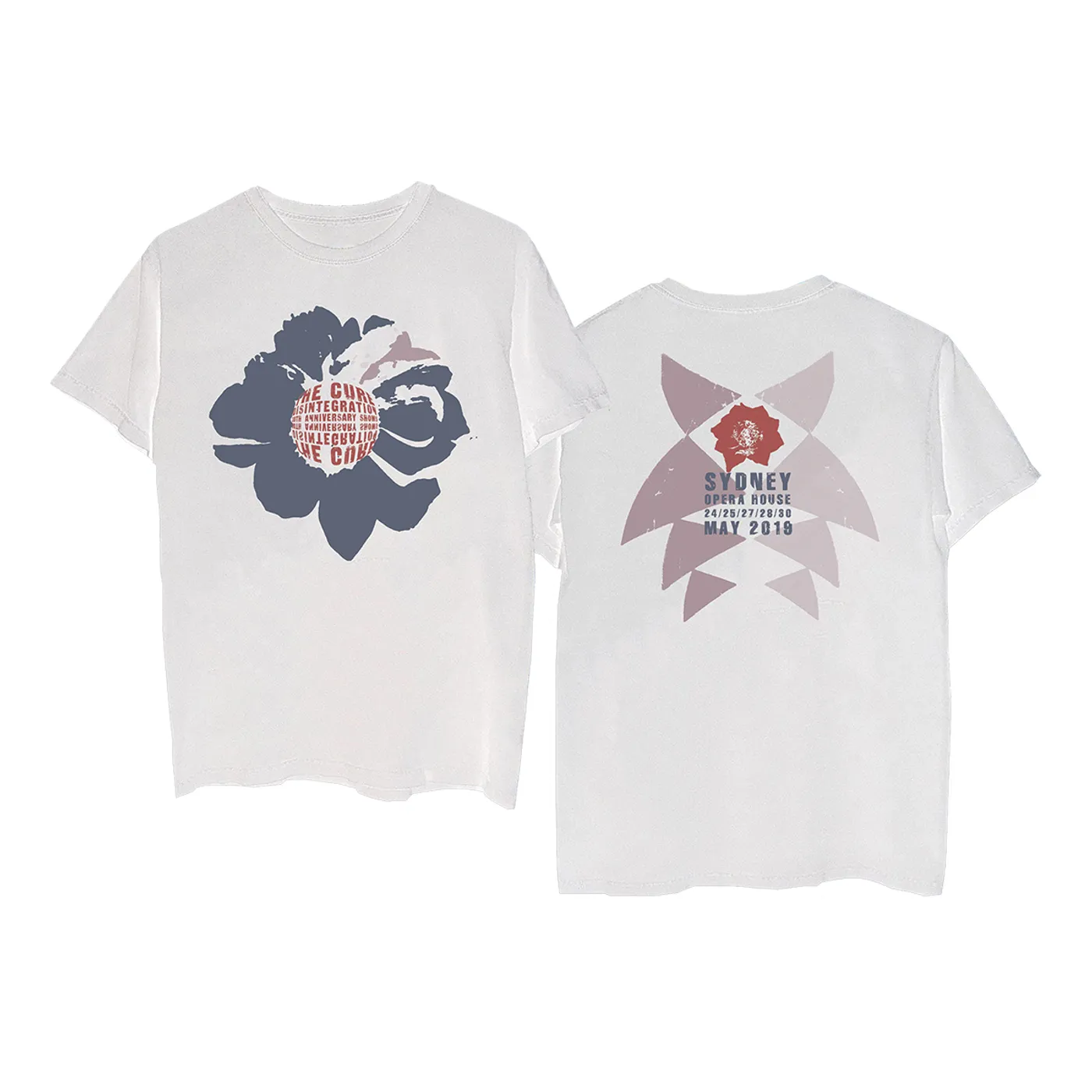 The Cure Sydney Opera House White Crew Neck T-shirt