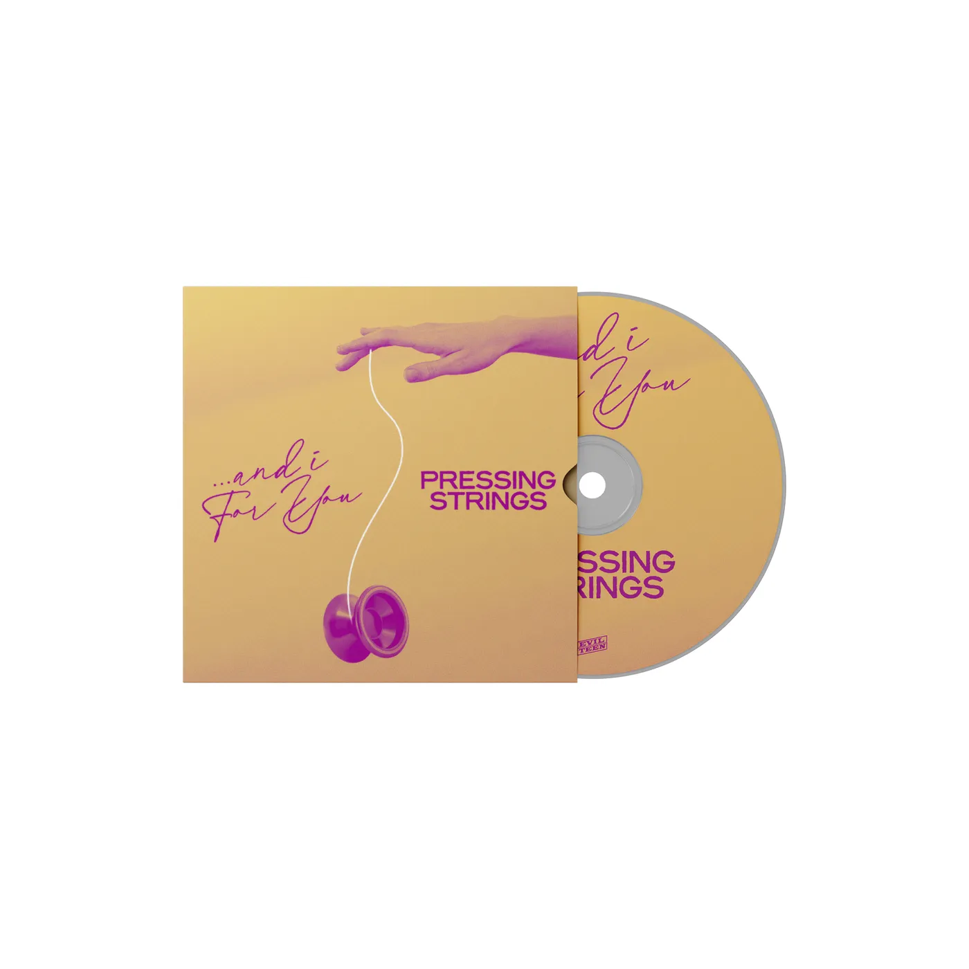 Evil Teen Records Pressing Strings - ...And I For you - CD