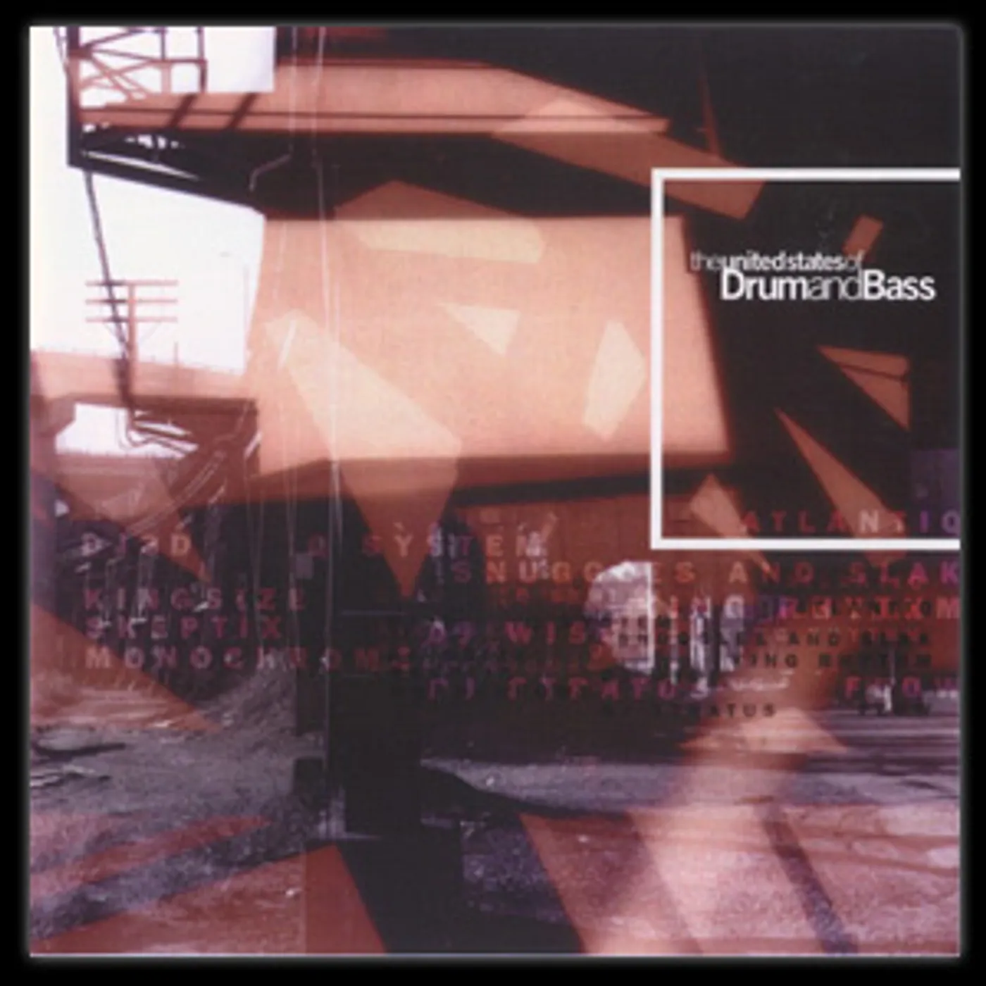 Evil Teen Records Various Artists - United States of Drum N Bass CD