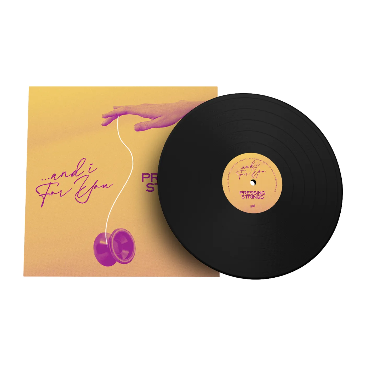 Evil Teen Records Pressing Strings - ...And I For you - Vinyl