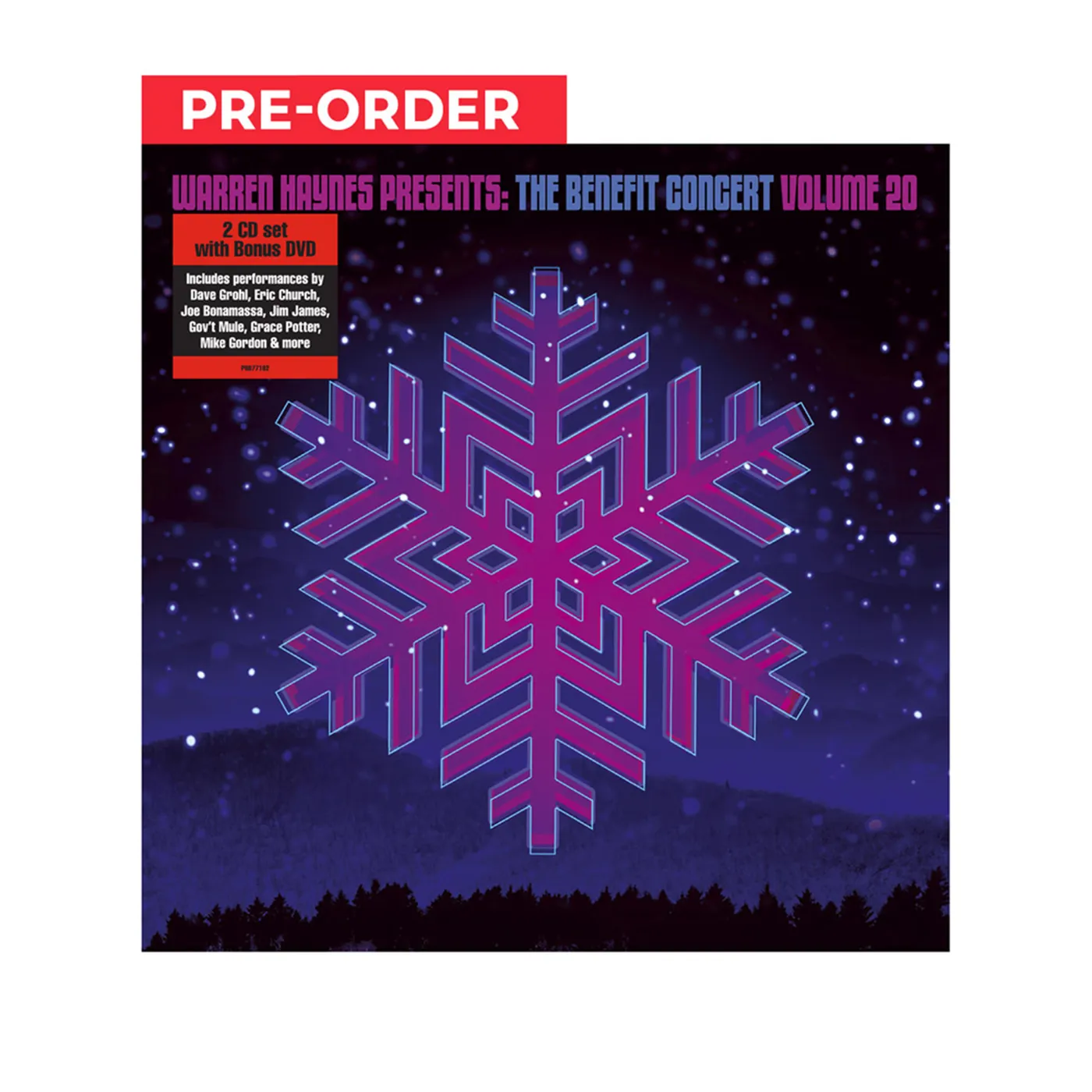 Evil Teen Records Warren Haynes Presents: The Benefit Concert Volume 20 - 2CD+DVD