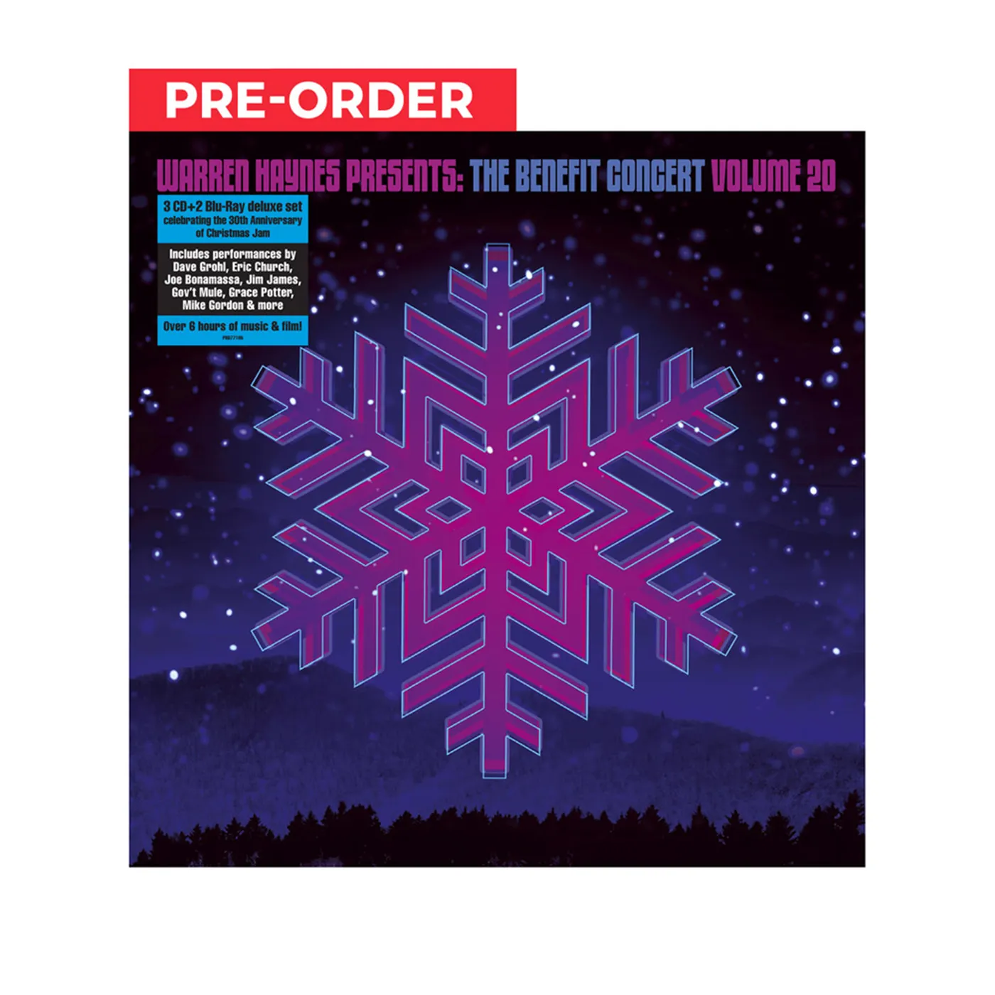 Evil Teen Records Warren Haynes Presents: The Benefit Concert Volume 20 - 3CD+2Blu-ray