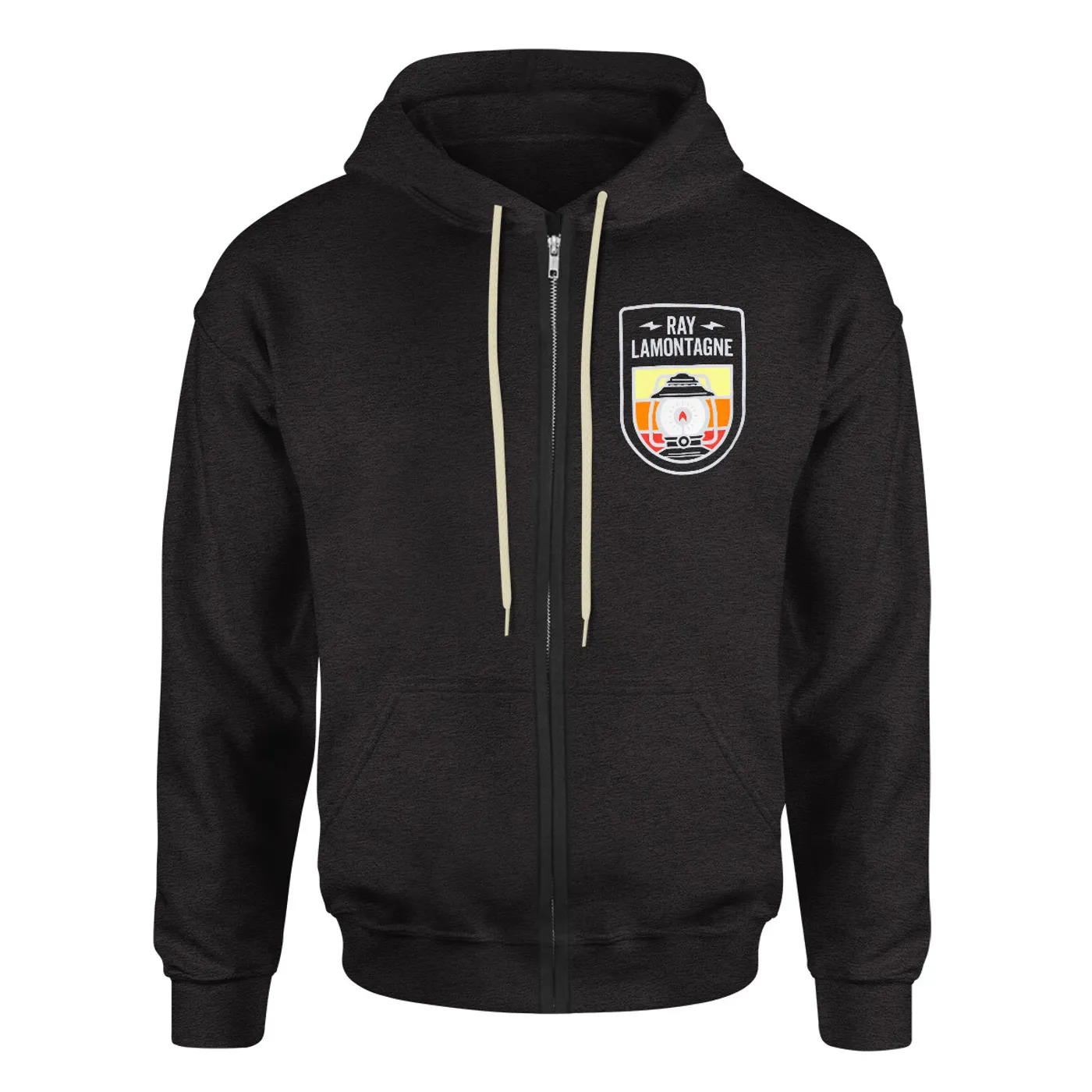 Ray LaMontagne Part Of The Light Tour Lantern Zip-up Hoodie