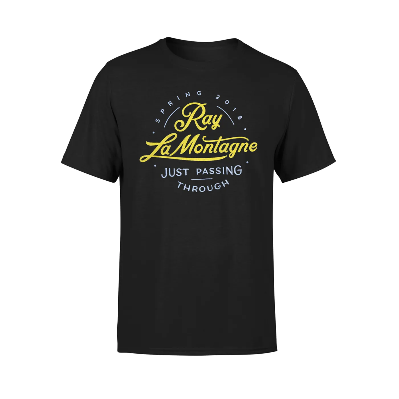 Ray LaMontagne Just Passing Through 2018 Spring Tour Tee
