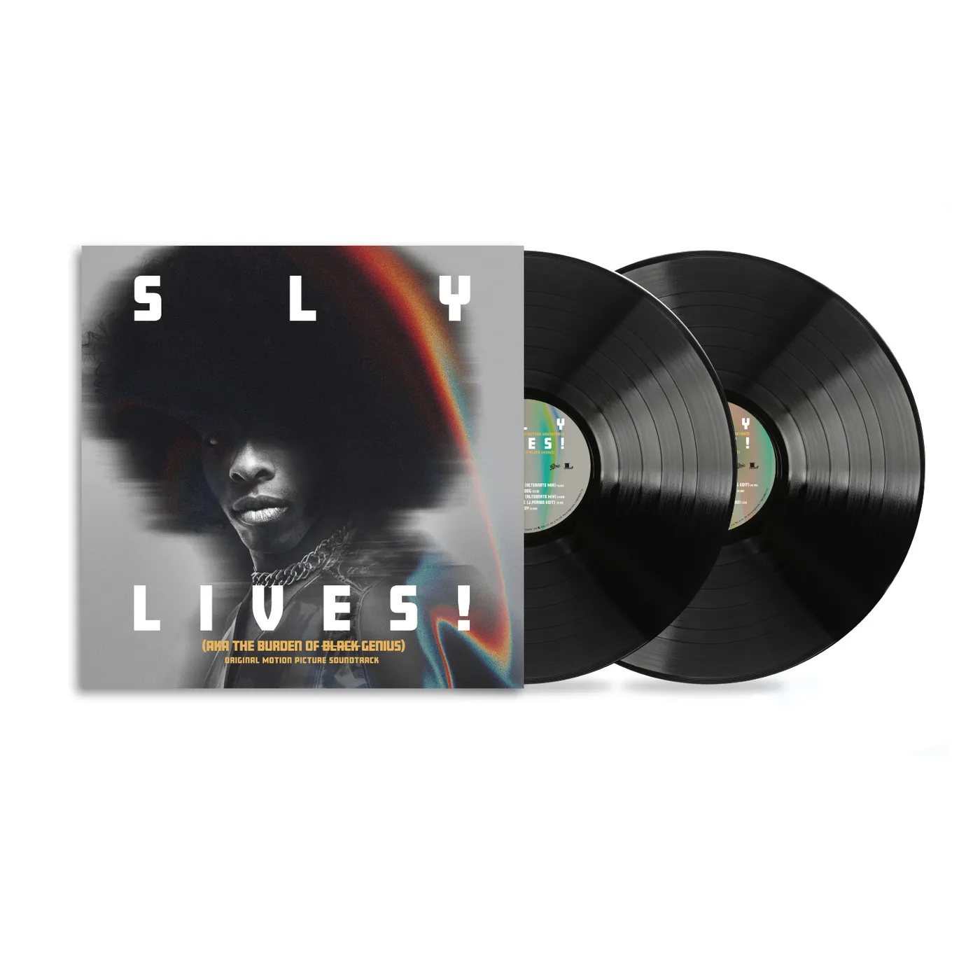Sly & The Family Stone - SLY LIVES! (aka The Burden of Black Genius) Original Motion Picture Soundtrack 2 LP (Vinyl)