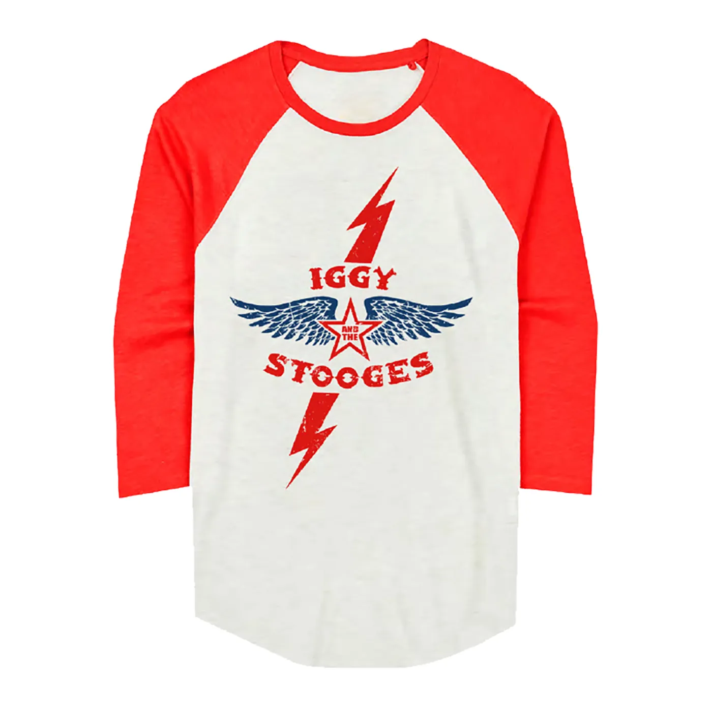 Iggy and the Stooges ® Lightning Bolt and Wings Raglan