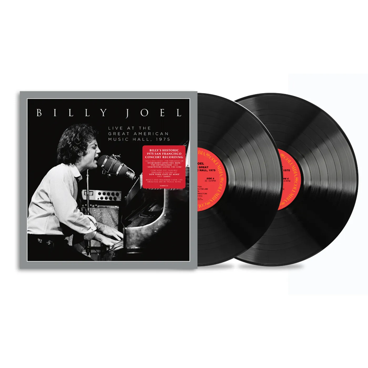 Billy Joel - Live at the Great American Music Hall  1975 2LP (Vinyl)