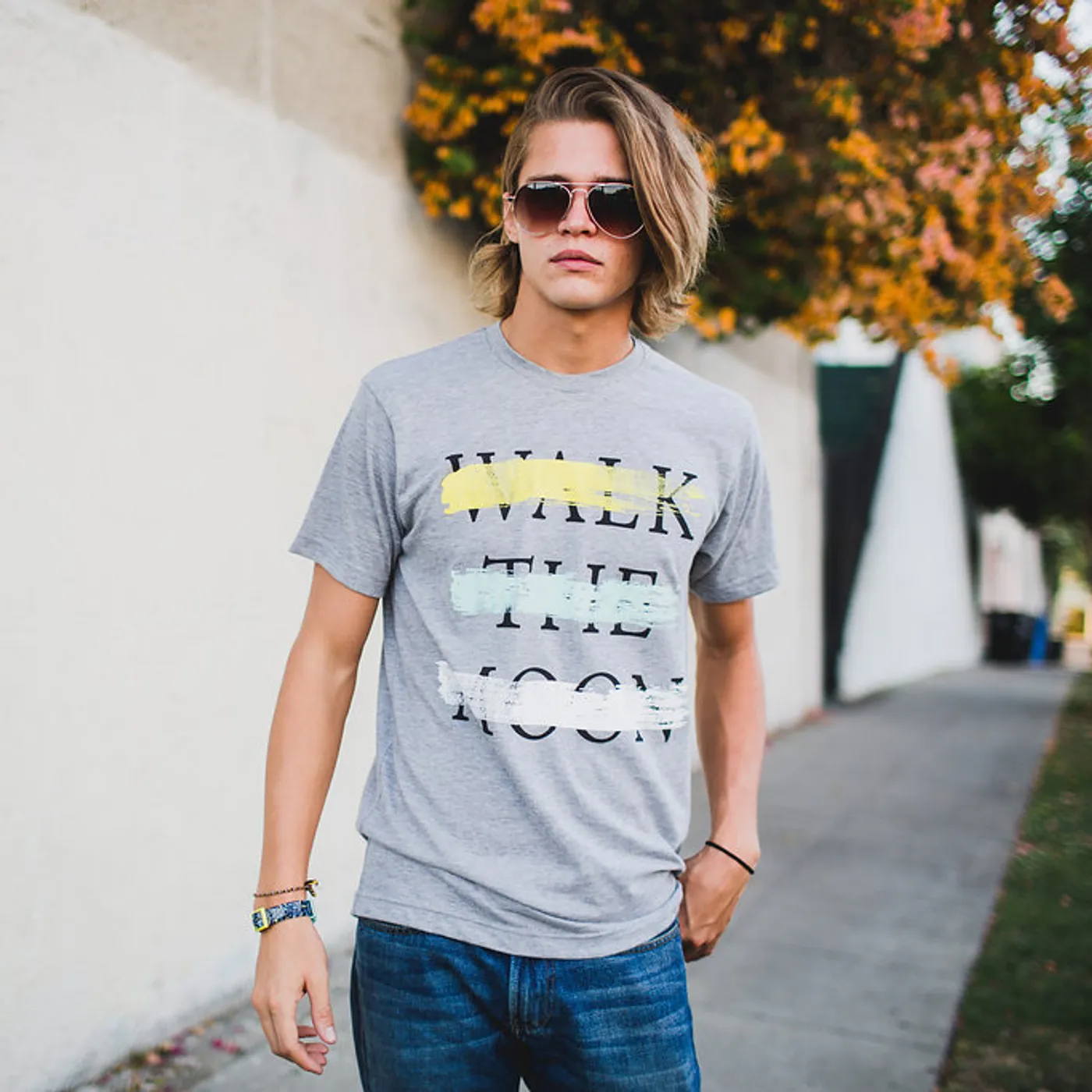 WALK THE MOON Paint Streaks Tee