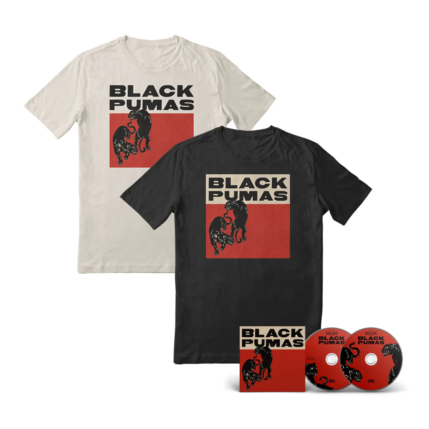 Black Pumas Deluxe Edition CD + Tee