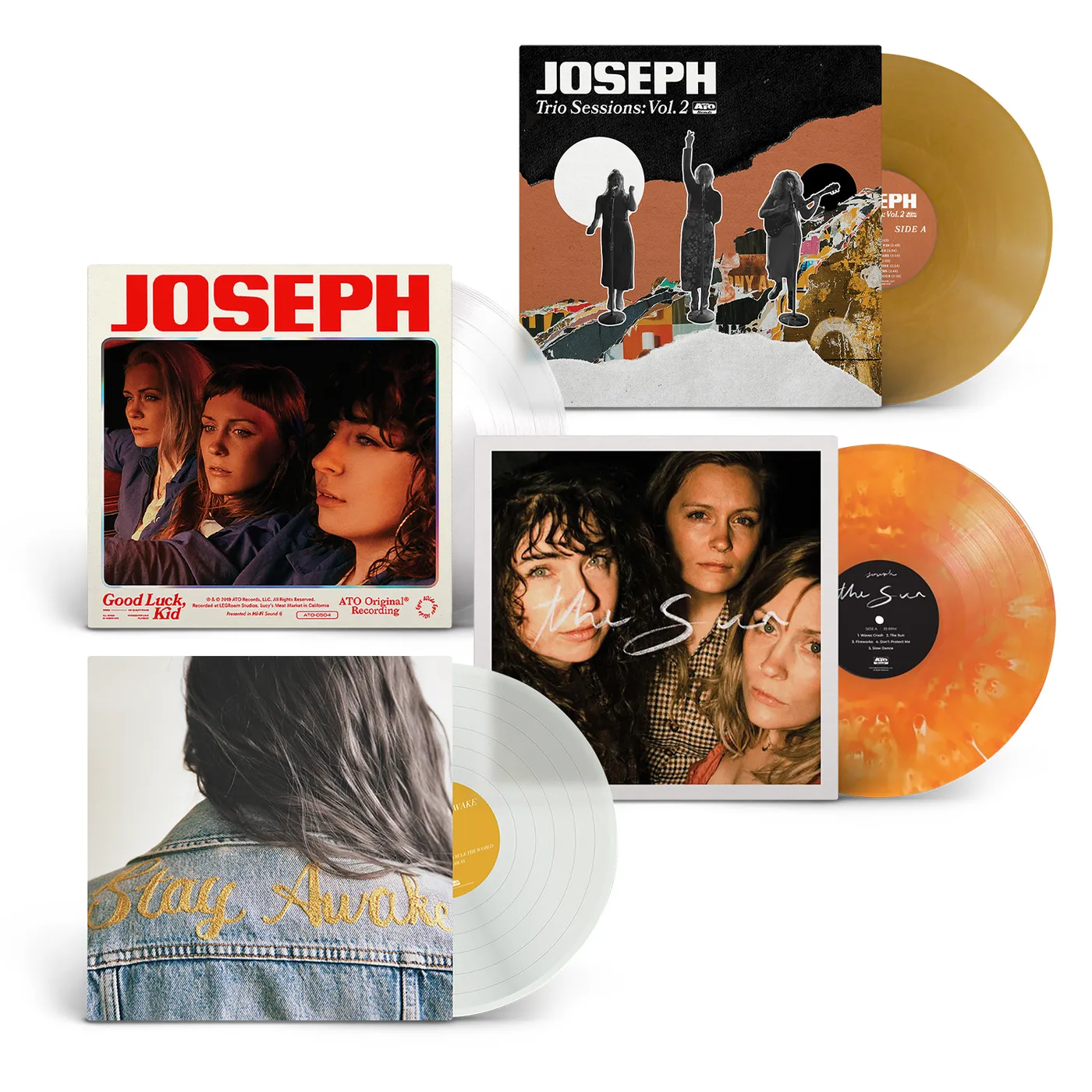 Joseph – ‘The Sun’ + ‘Good Luck, Kid’ + ‘Stay Awake’ + ‘Trio Sessions Vol. 2’ (Vinyl Bundle)