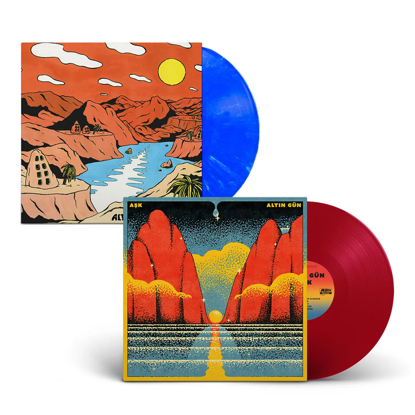Altin Gün – ‘Ask’ + ‘On’ (Colored Vinyl Bundle)