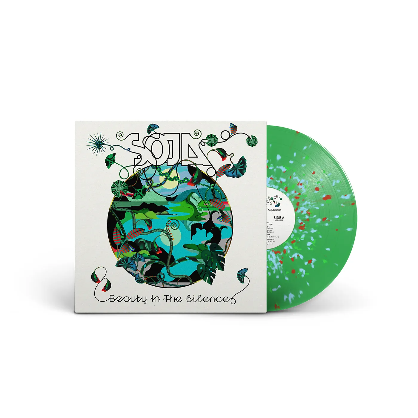 SOJA  Beauty In The Silence White Splatter Vinyl