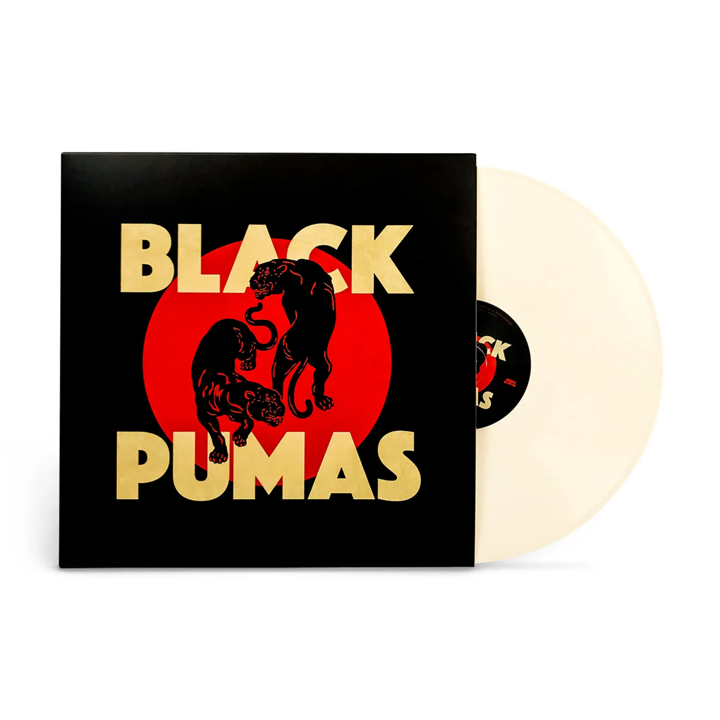 Black Pumas Cream Colored Vinyl