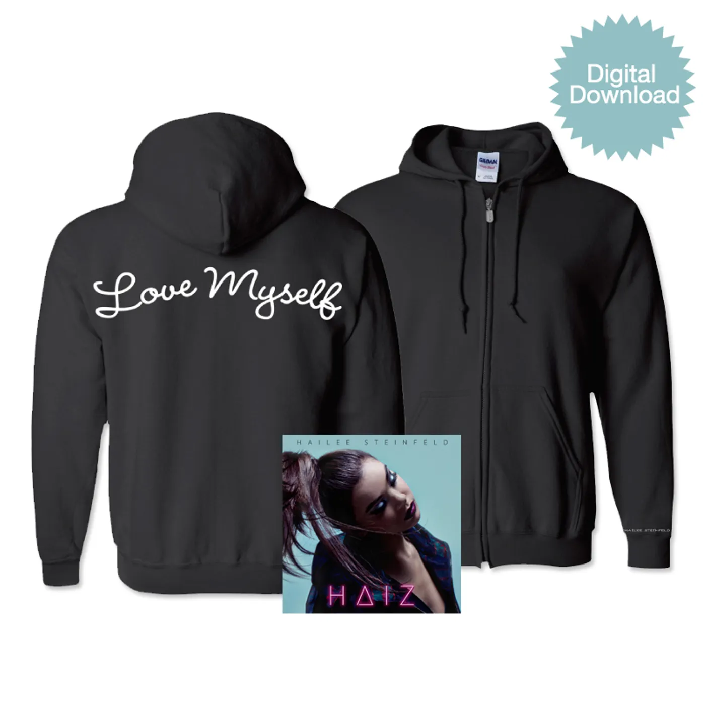 Hailee Steinfeld HAIZ Digital EP + Hoodie